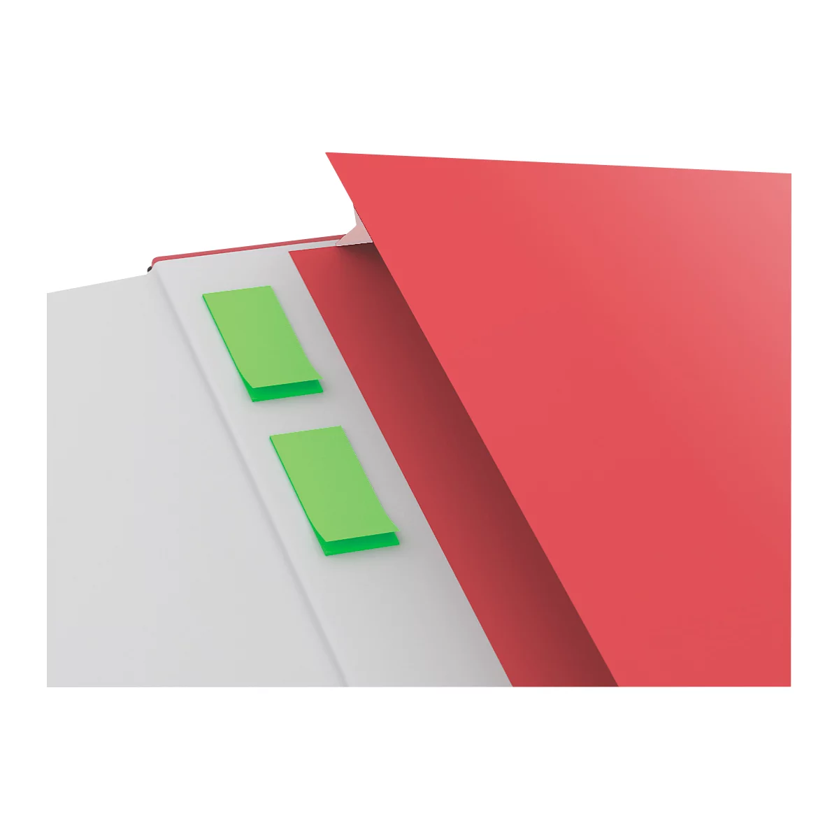 Carnet de notes Complete 447100 LEITZ®, format A4 quadrillé, rouge