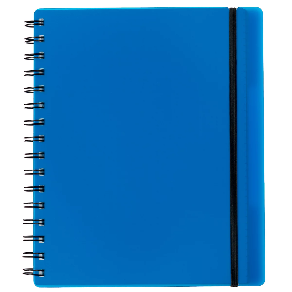 Carnet de notes Easy, A5, KolmaFlex, 100 feuilles, 5 mm, quadrillé, bleu
