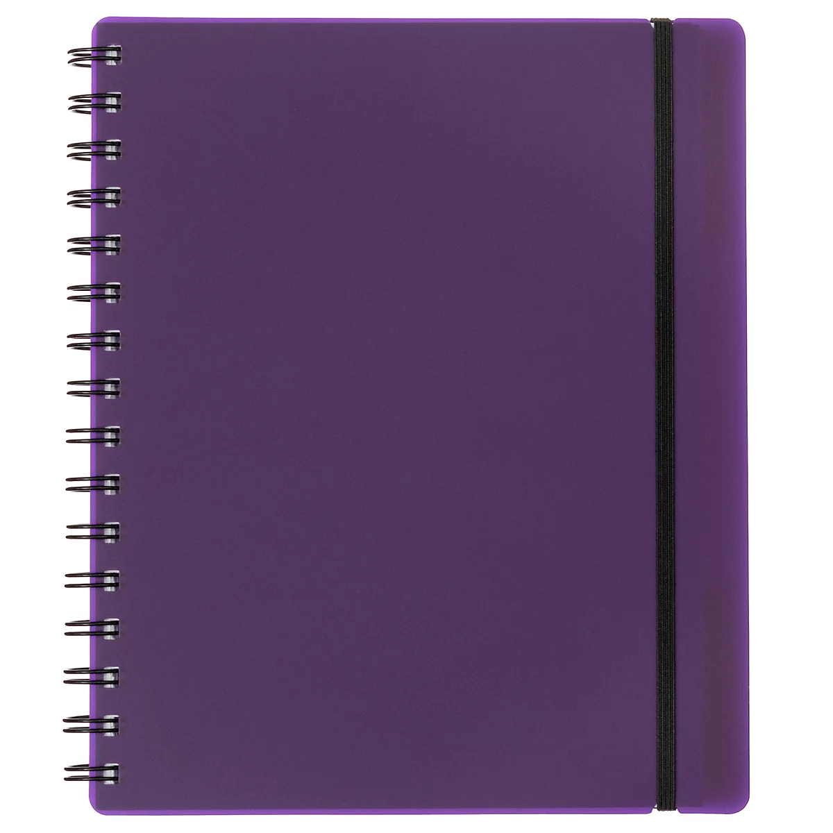 Carnet de notes Easy, A5, KolmaFlex, 100 feuilles, 5 mm, quadrillé, violet