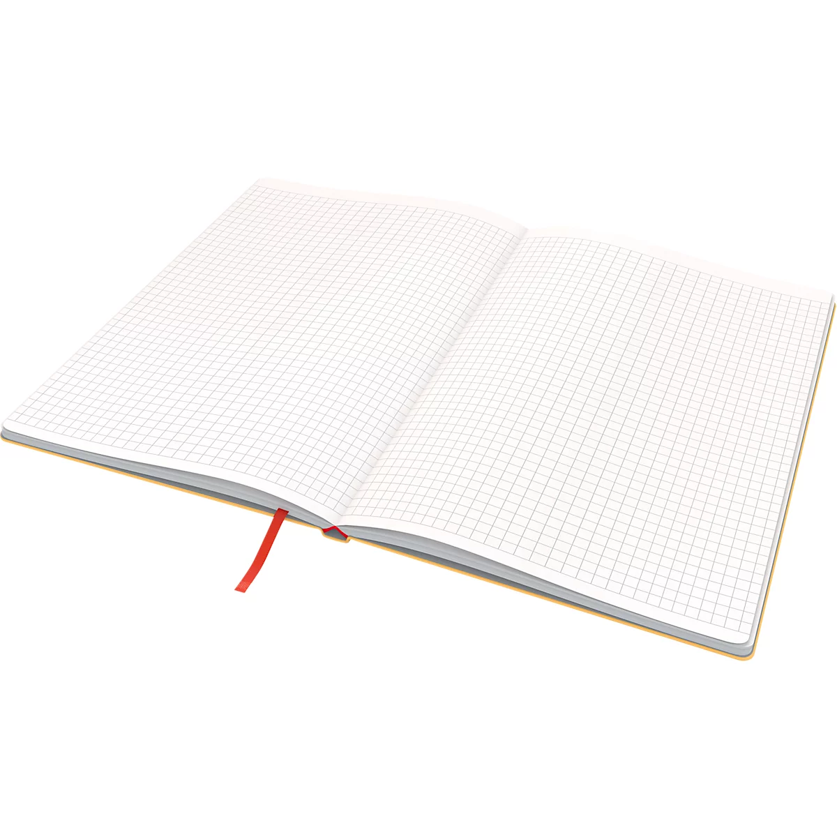 Carnet de notes Leitz Cosy, DIN B5, quadrillé, papier 100 g/m², 80 feuilles, couverture rigide, jaune