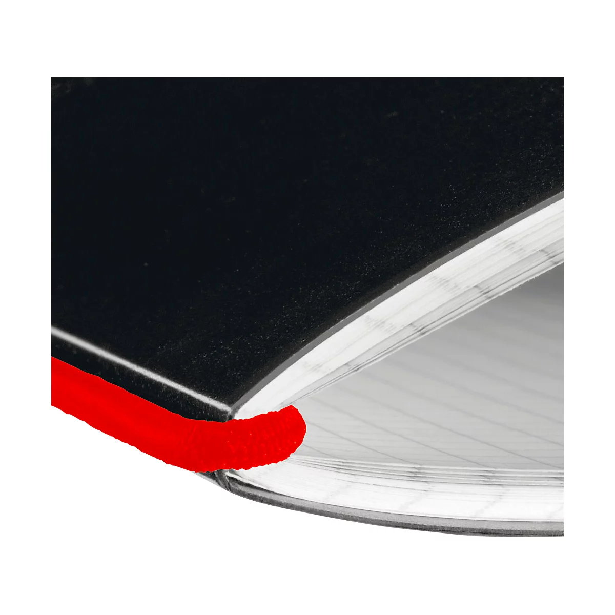 Carnet de notes my.book Herlitz, format A5, plastique, 40 feuilles quadrillées, noir