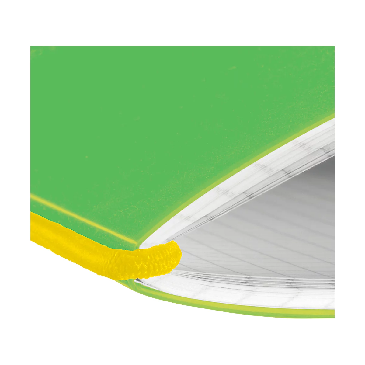 Carnet de notes my.book Herlitz, format A5, plastique, 40 feuilles quadrillées, vert
