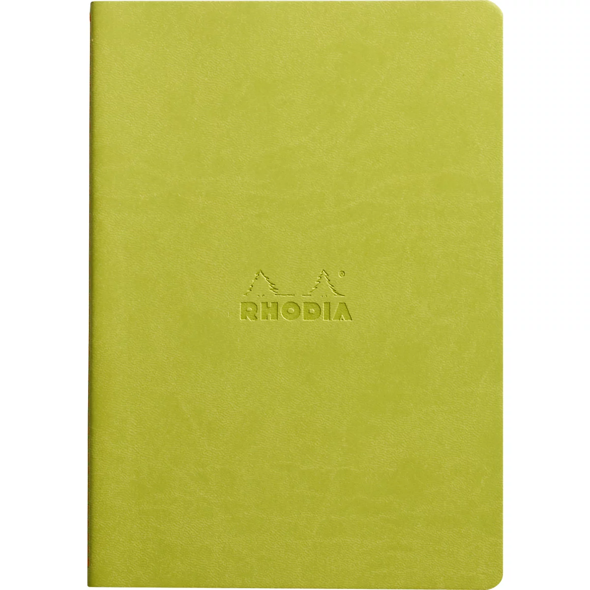 Carnet de notes Rhodia, 32 feuilles, DIN A5, 90 g/m², ligné, anis