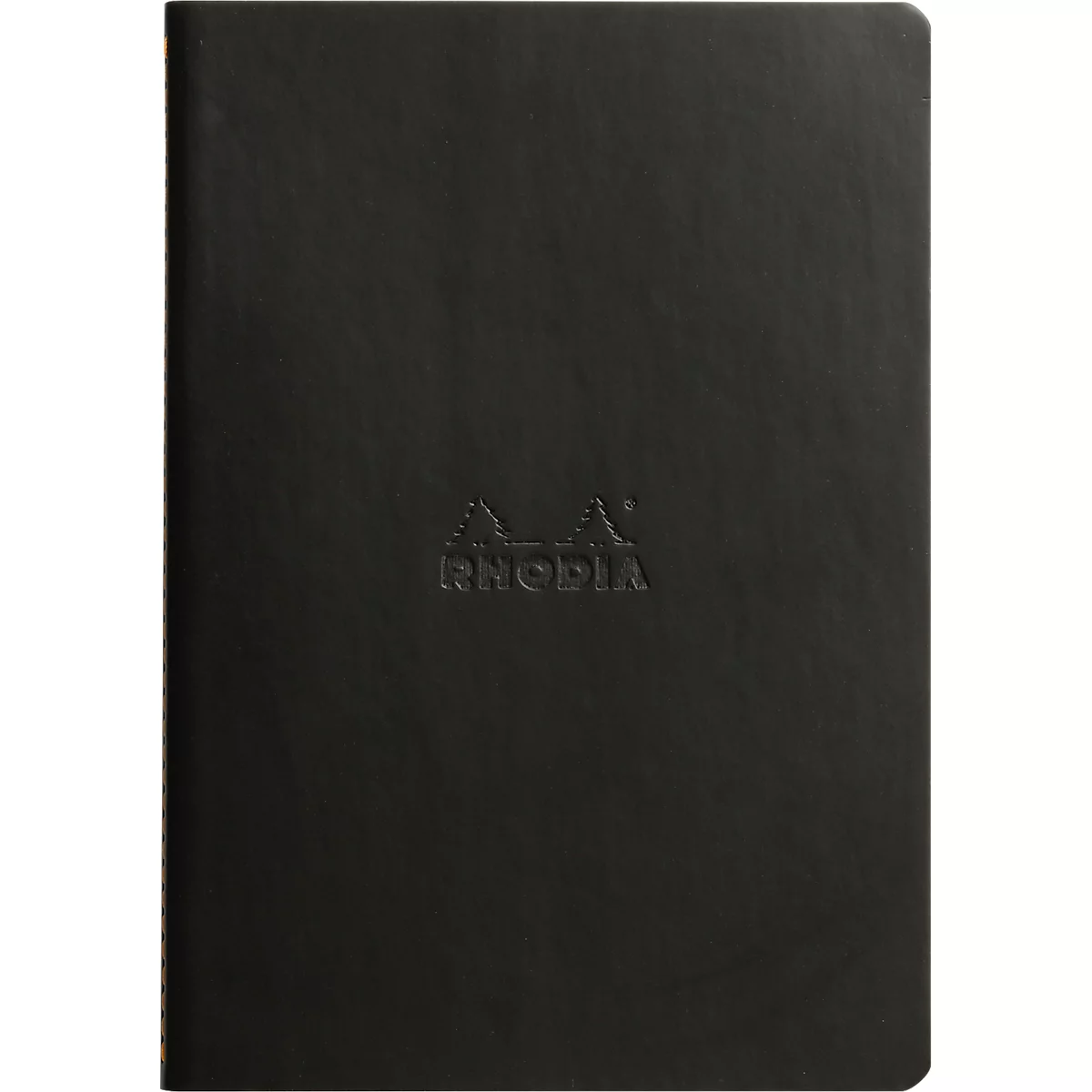 Carnet de notes Rhodia, 32 feuilles, DIN A5, 90 g/m², ligné, noir