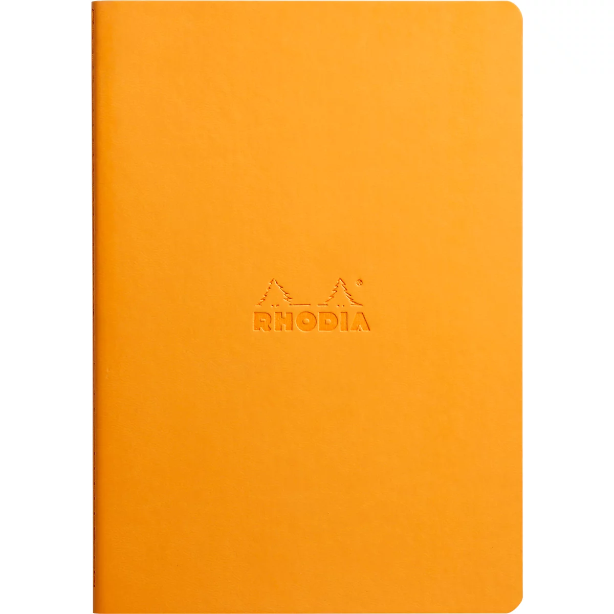 Carnet de notes Rhodia, 32 feuilles, DIN A5, 90 g/m², ligné, orange