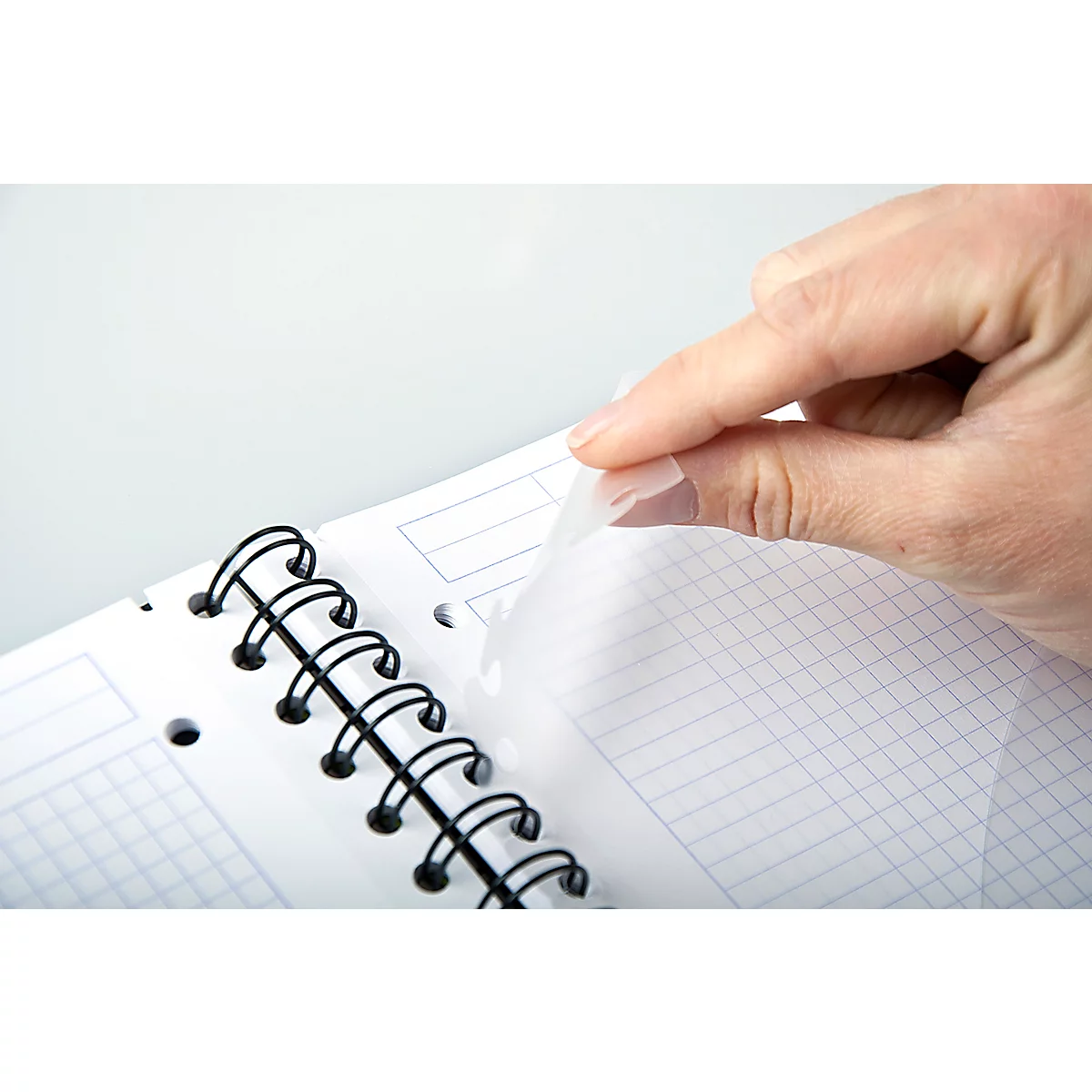 Carnet de notes Rhodia ProBook Rhodiactive, DIN A4+, 80 feuilles, 90g/m², double spirale, perforation 4 trous