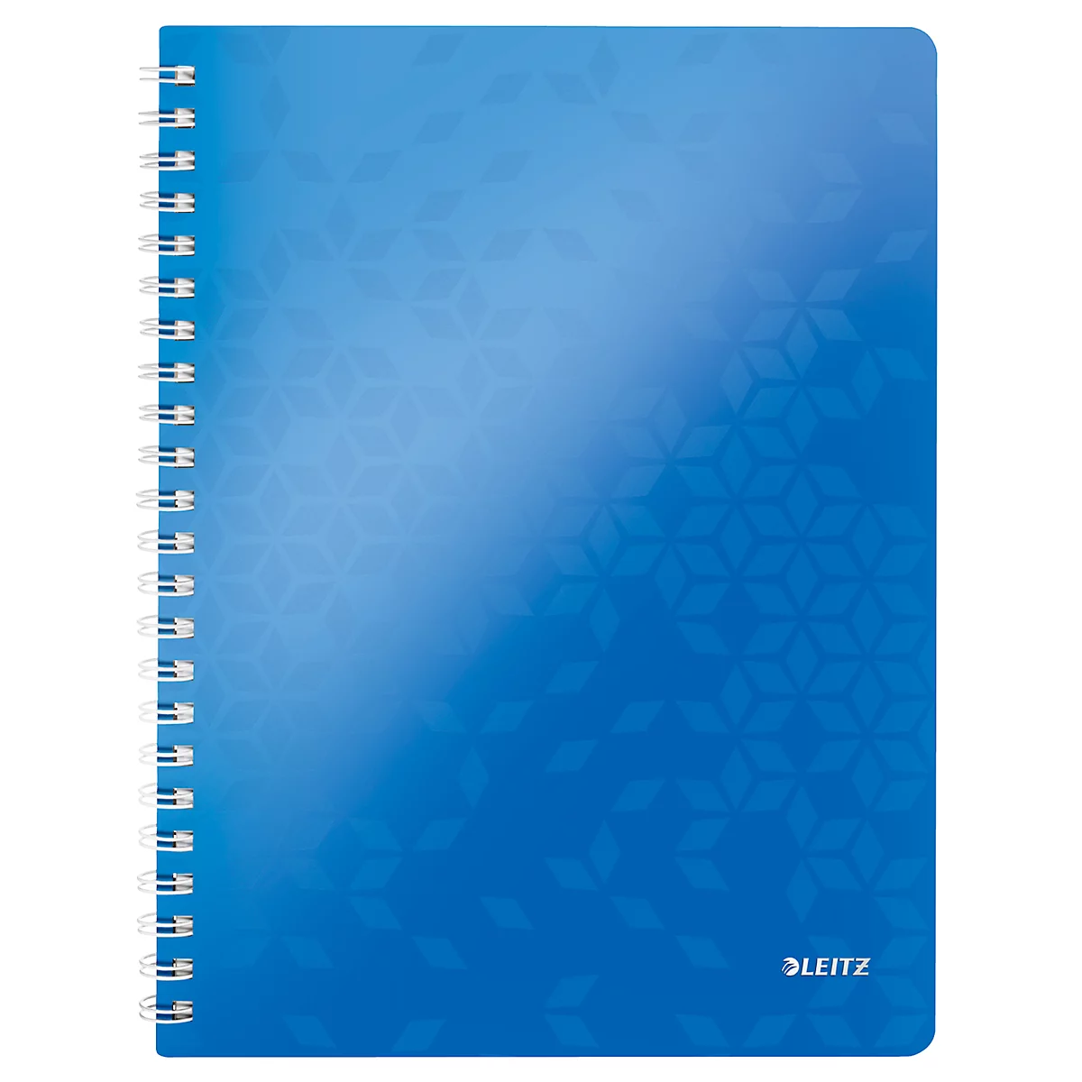 Carnet de notes WOW 4637 LEITZ, format A4, ligné, bleu