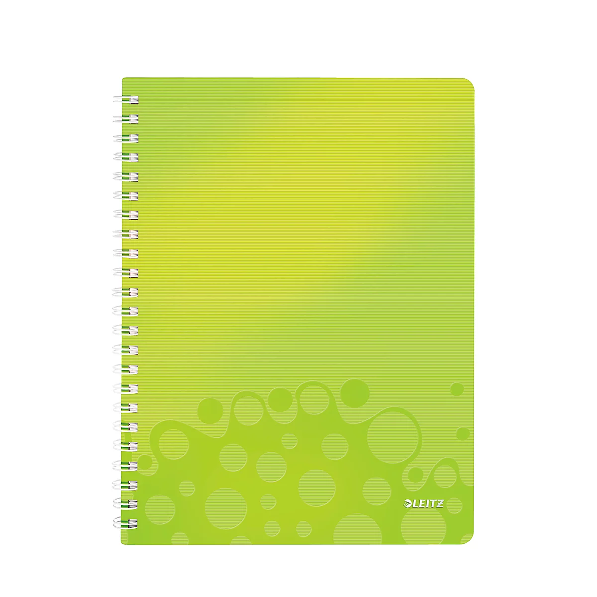 Carnet de notes WOW 4638 LEITZ, format A4, quadrillé, vert