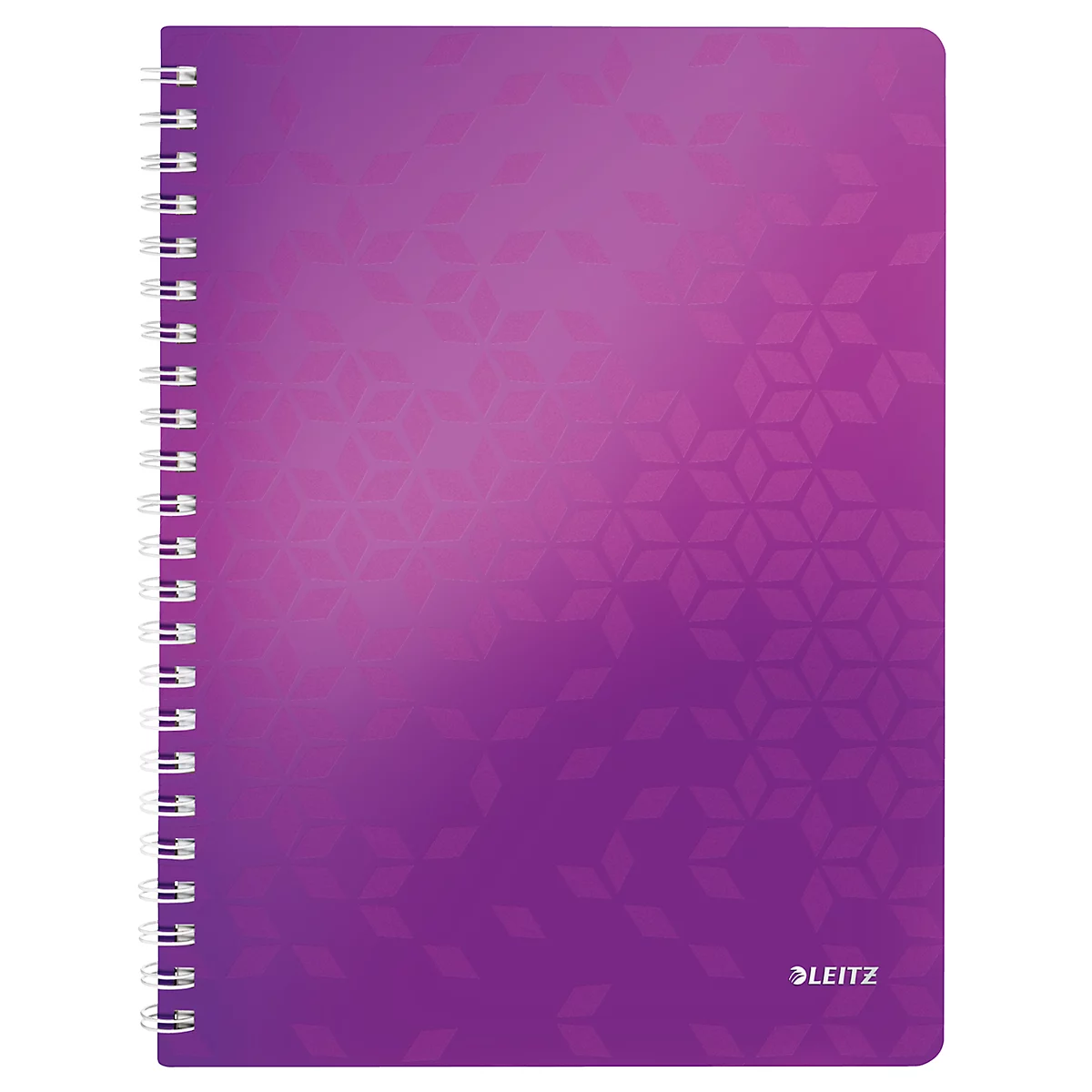 Carnet de notes WOW 4638 LEITZ, format A4, quadrillé, violet