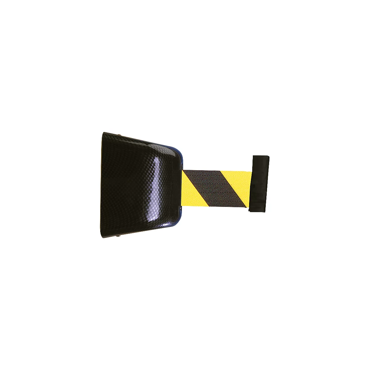 Carrete de cinta para pared, magnético, 5 m, cinta negro/amarillo