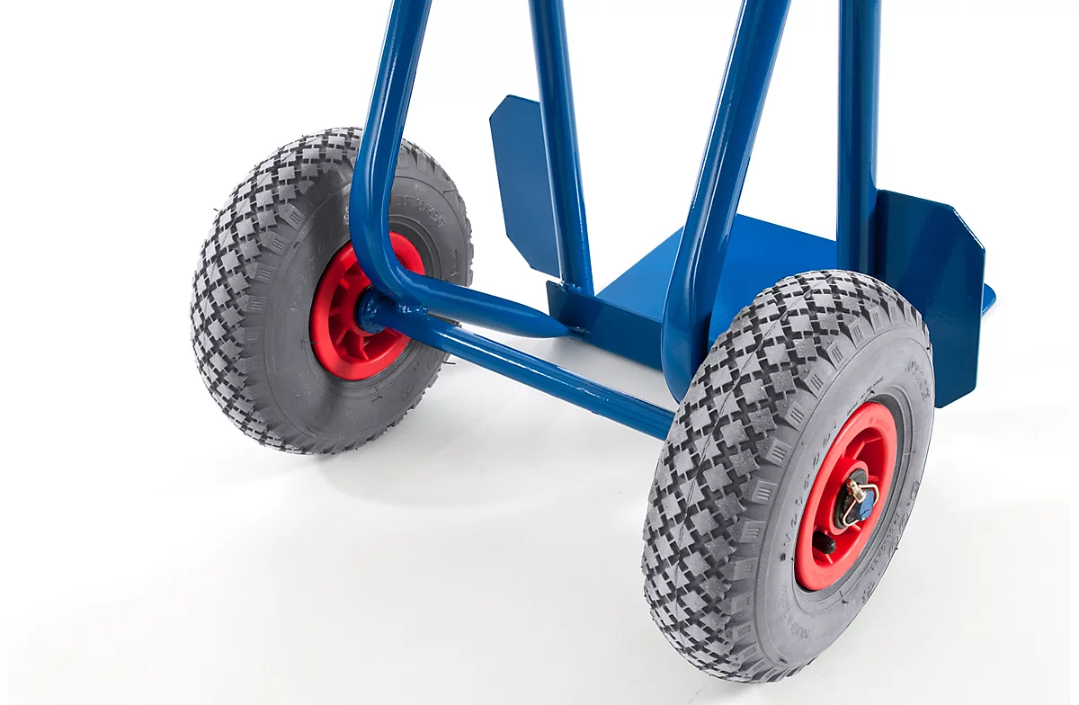 Carretilla de aluminio para escaleras con ruedas intercambiables