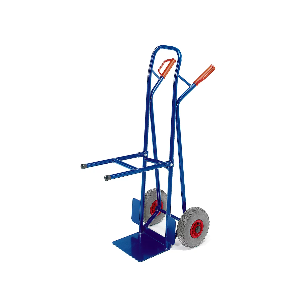 Carretilla para sillas con ruedas neumáticas