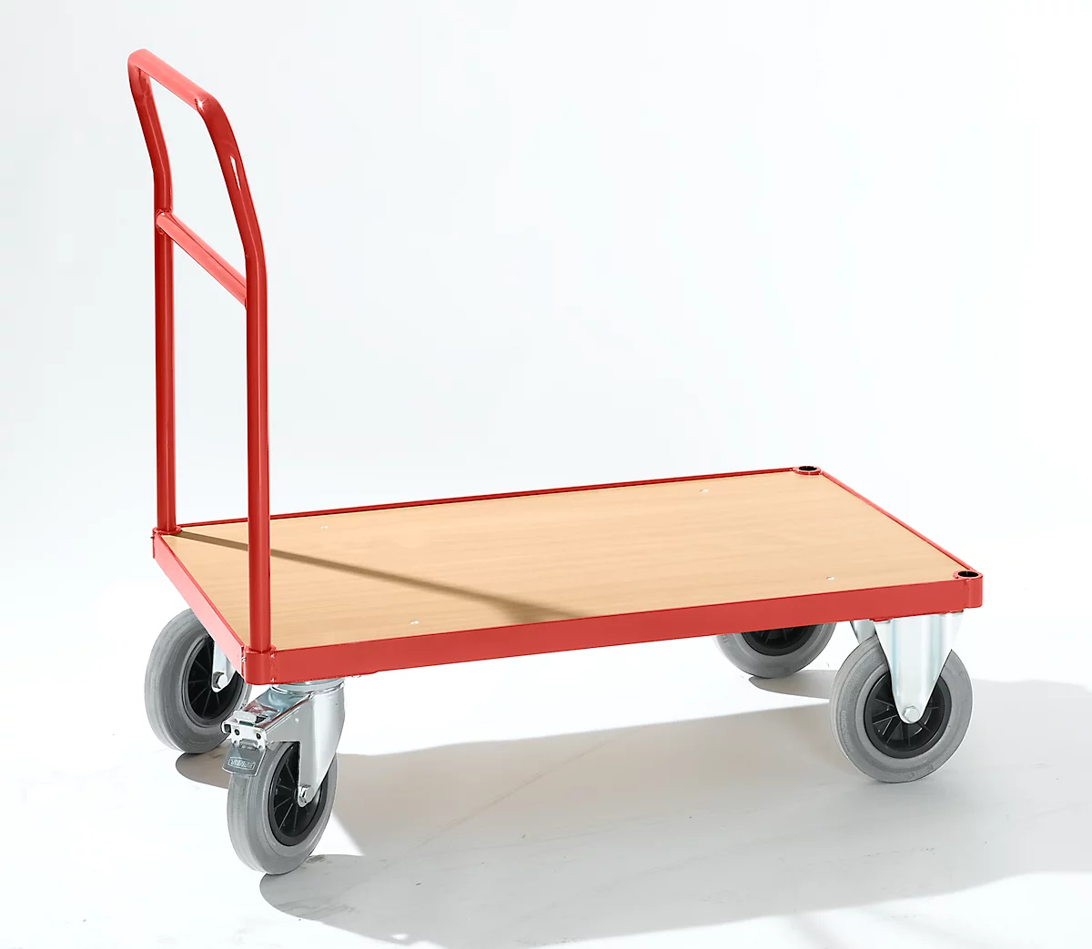 Carro de plataforma con manija, 1000 x 500 mm