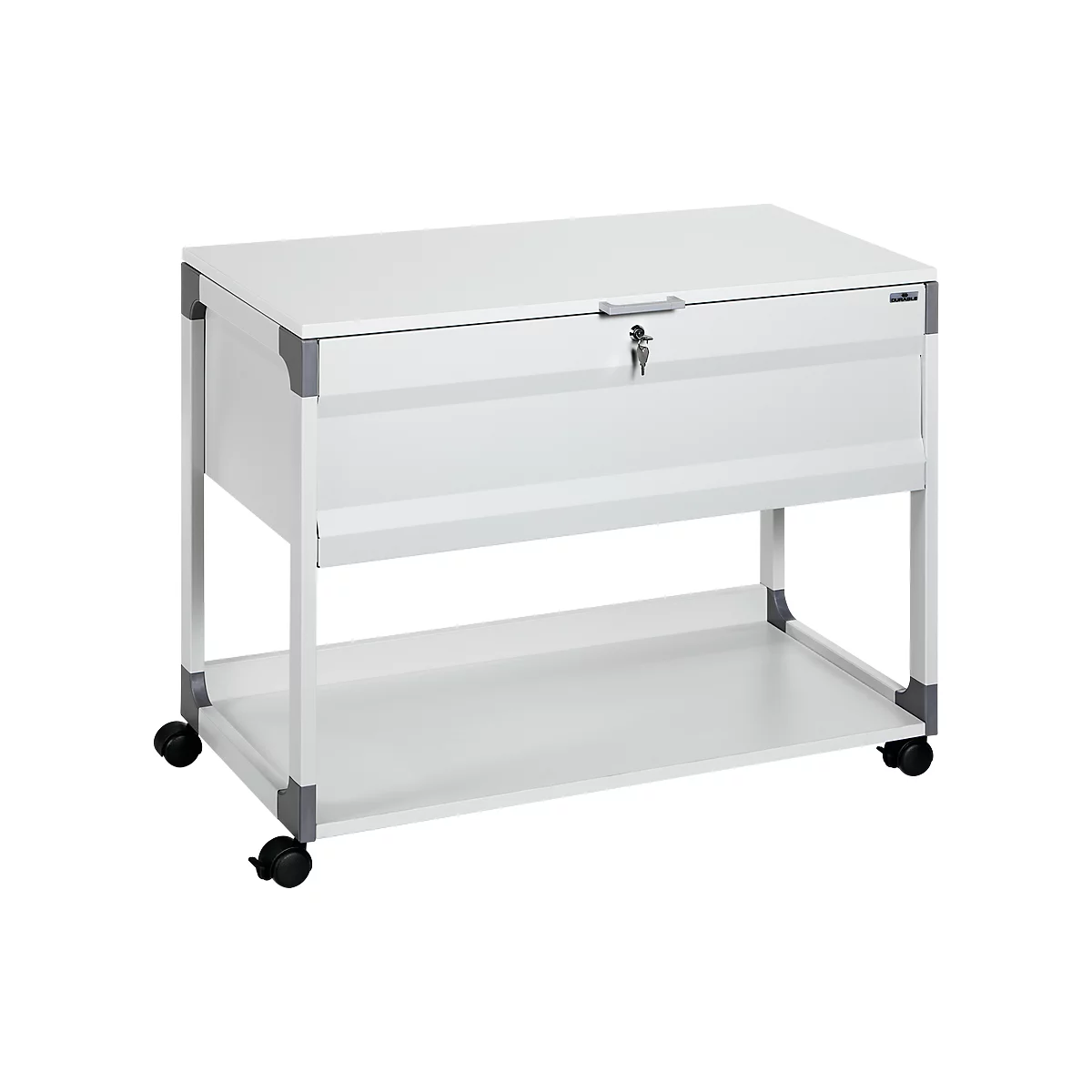 Carro para carpetas colgantes System File Trolley 100 Multi Top, gris