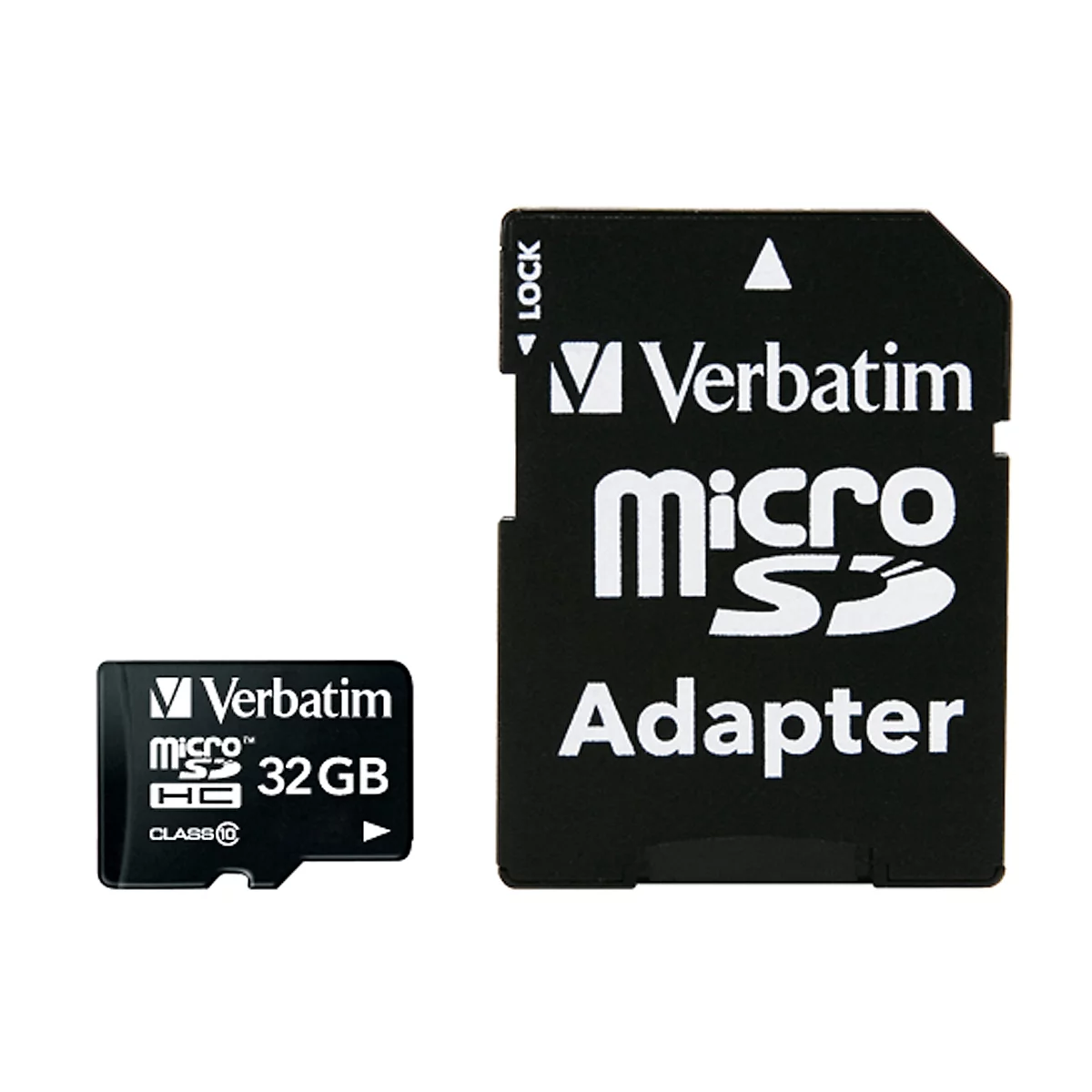 Carte mémoire MicroSDHC/SDXC Premium Verbatim, capacité de stockage, 32 Go