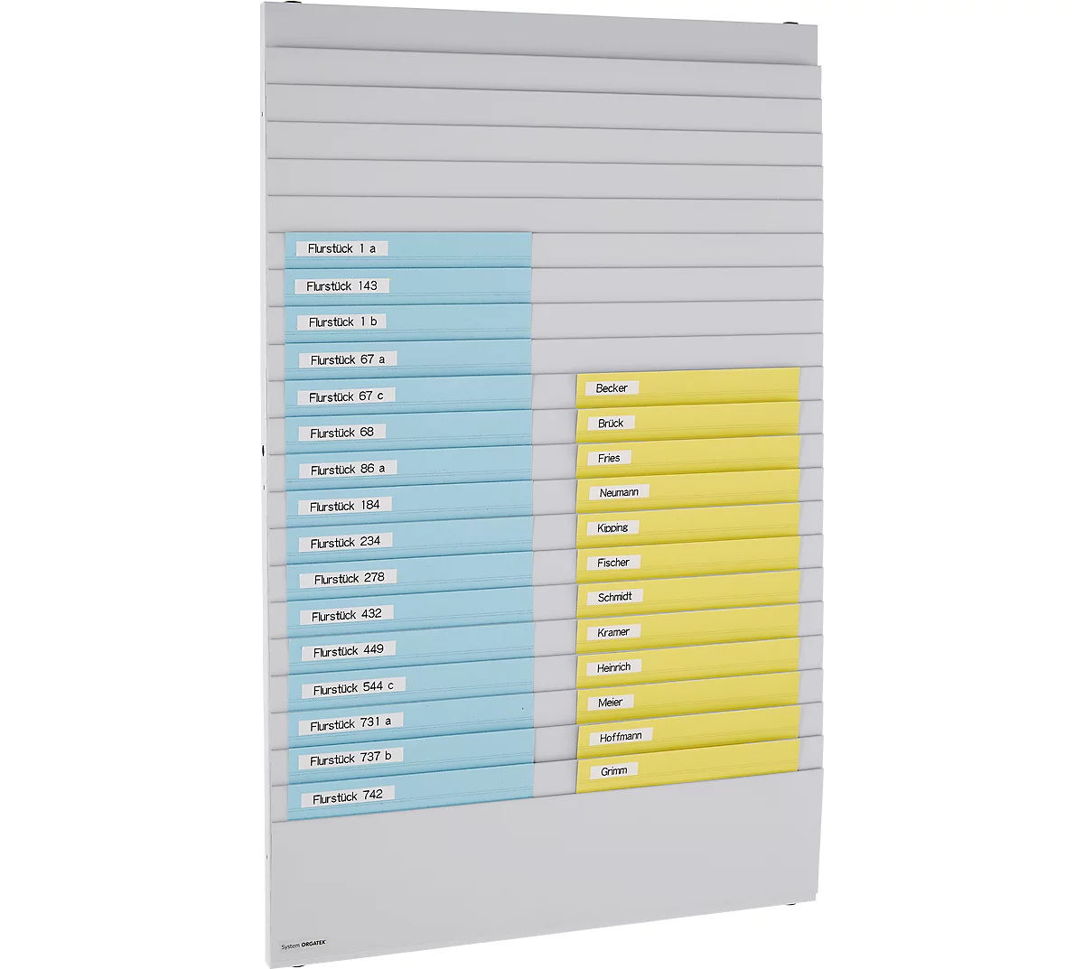 Cartón ORGATEX, formato DIN A5 horizontal/ formato A6 vertical, 440x500 mm