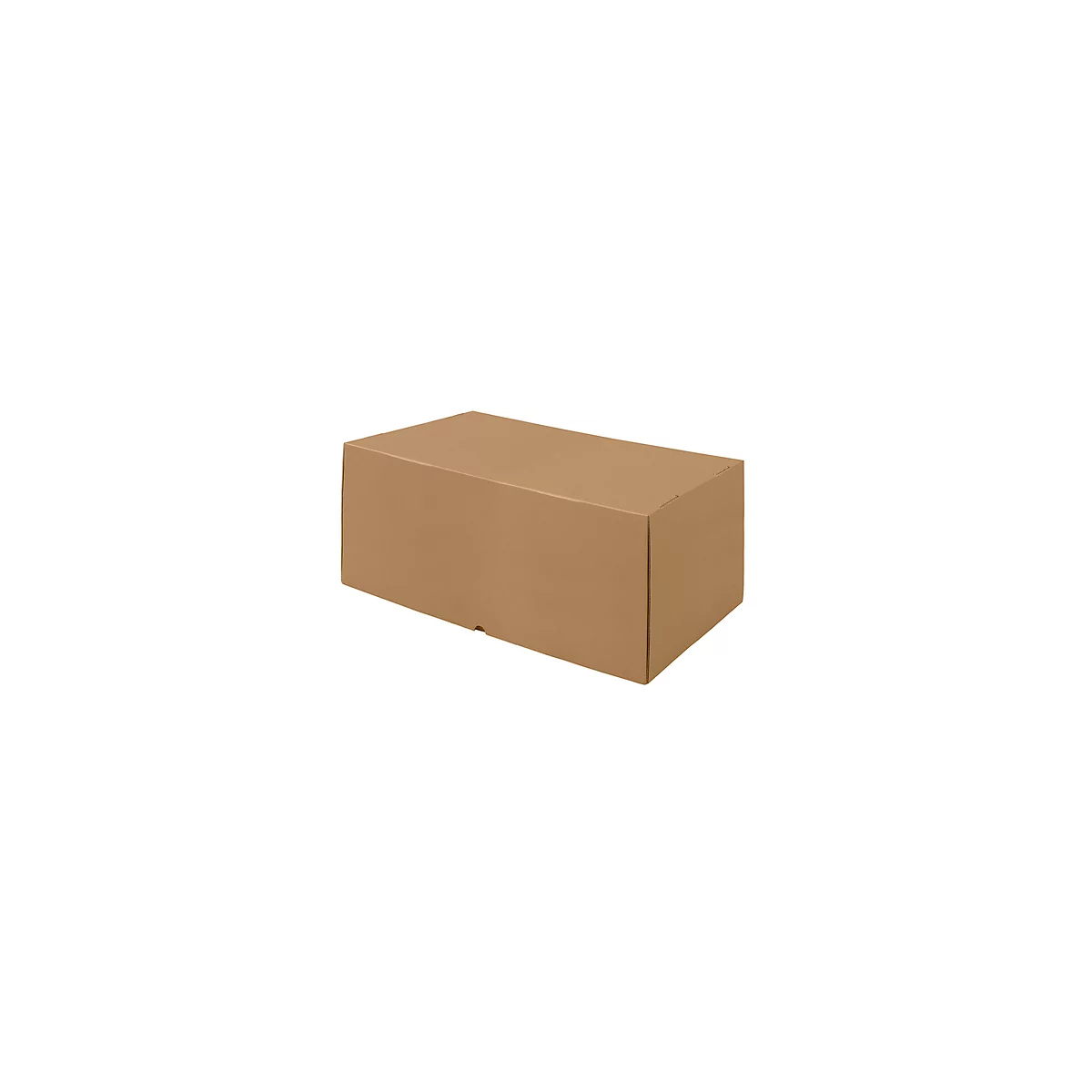 Cartons à couvercle cloche, renforcé, 1 cannelure, 220 x 120 x 50-90 mm, 50 p.