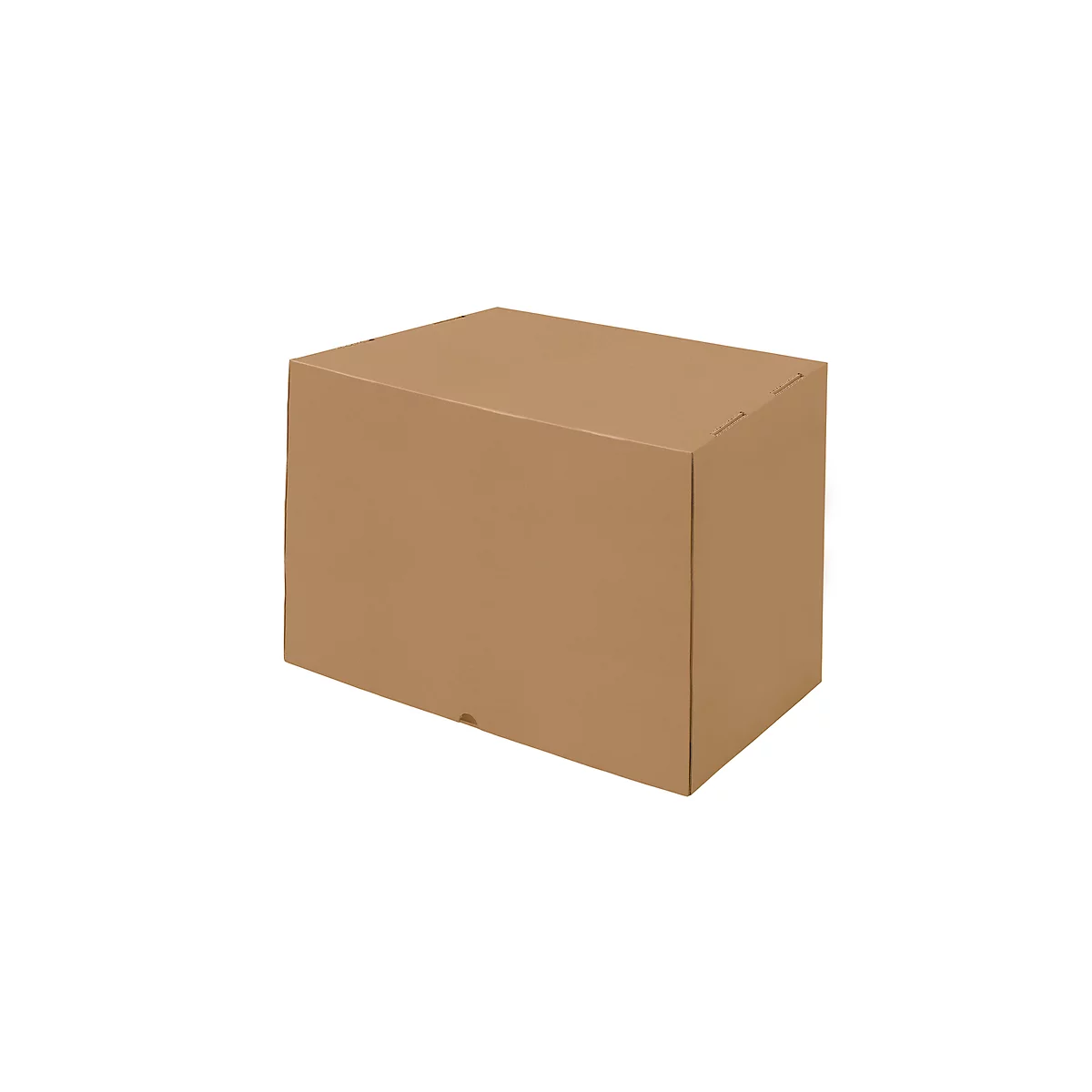 Cartons à couvercle cloche, renforcé, 1 cannelure, 305 x 215 x 150-270 mm, 25 p.