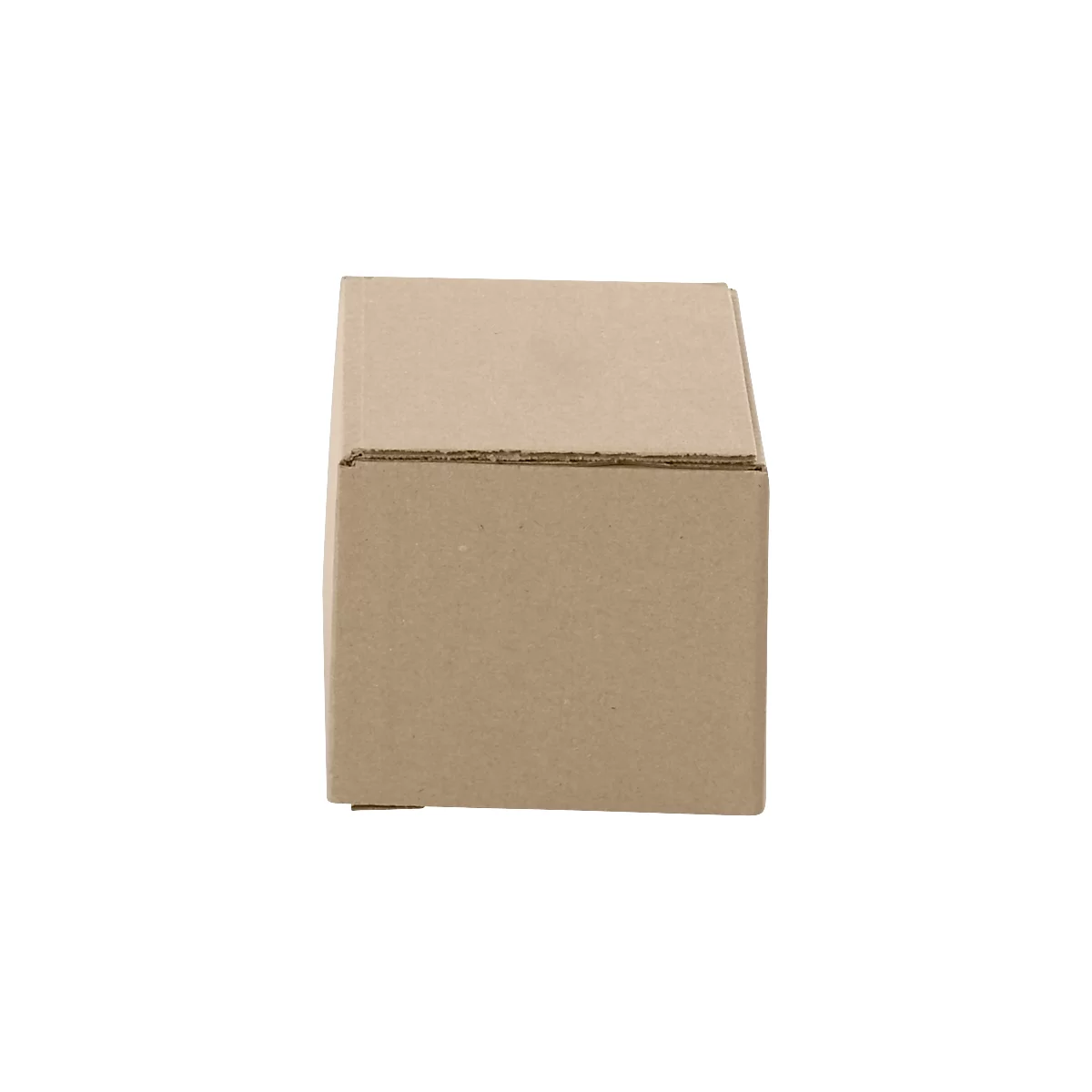 Cartons pliables et ondulés, 1 cannelure, 125 x 100 x 80 mm, brun