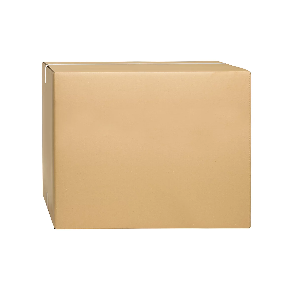 Cartons pliables et ondulés, double cannelure, 600 x 500 x 500 mm, brun