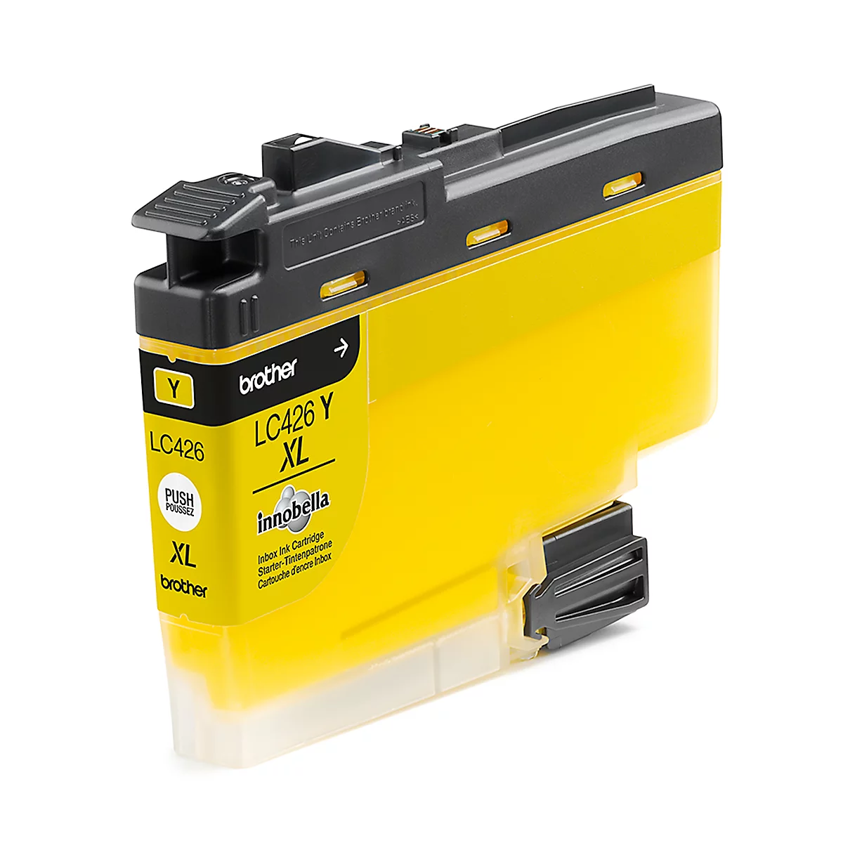 Cartouche d'encre originale Brother LC-426XLY, pack individuel, jaune