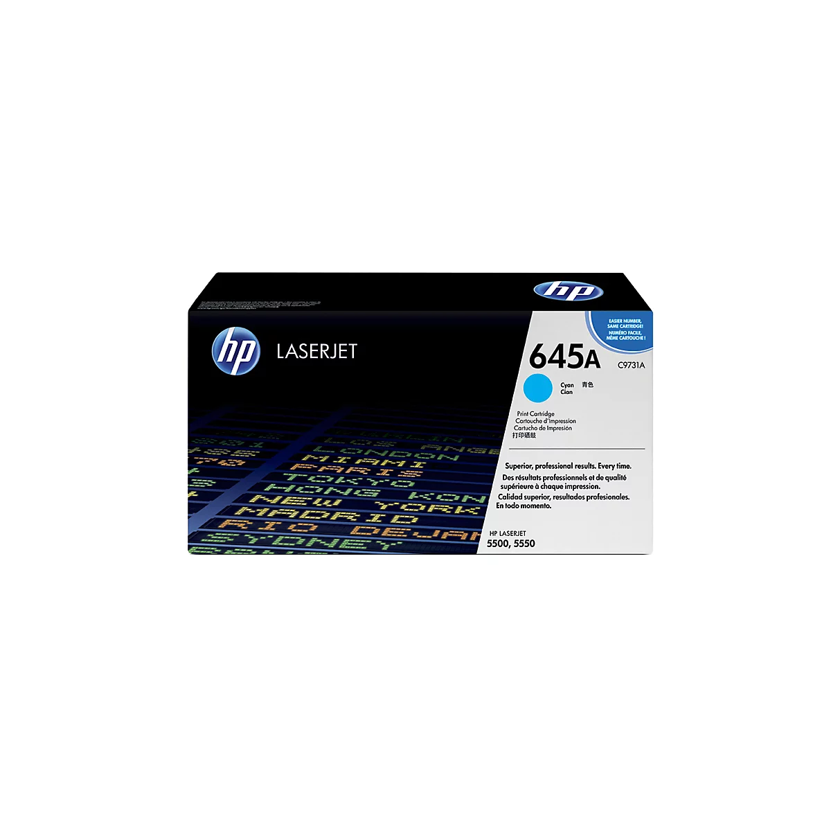Cartouche d'impression Color LaserJet C9731A HP, cyan