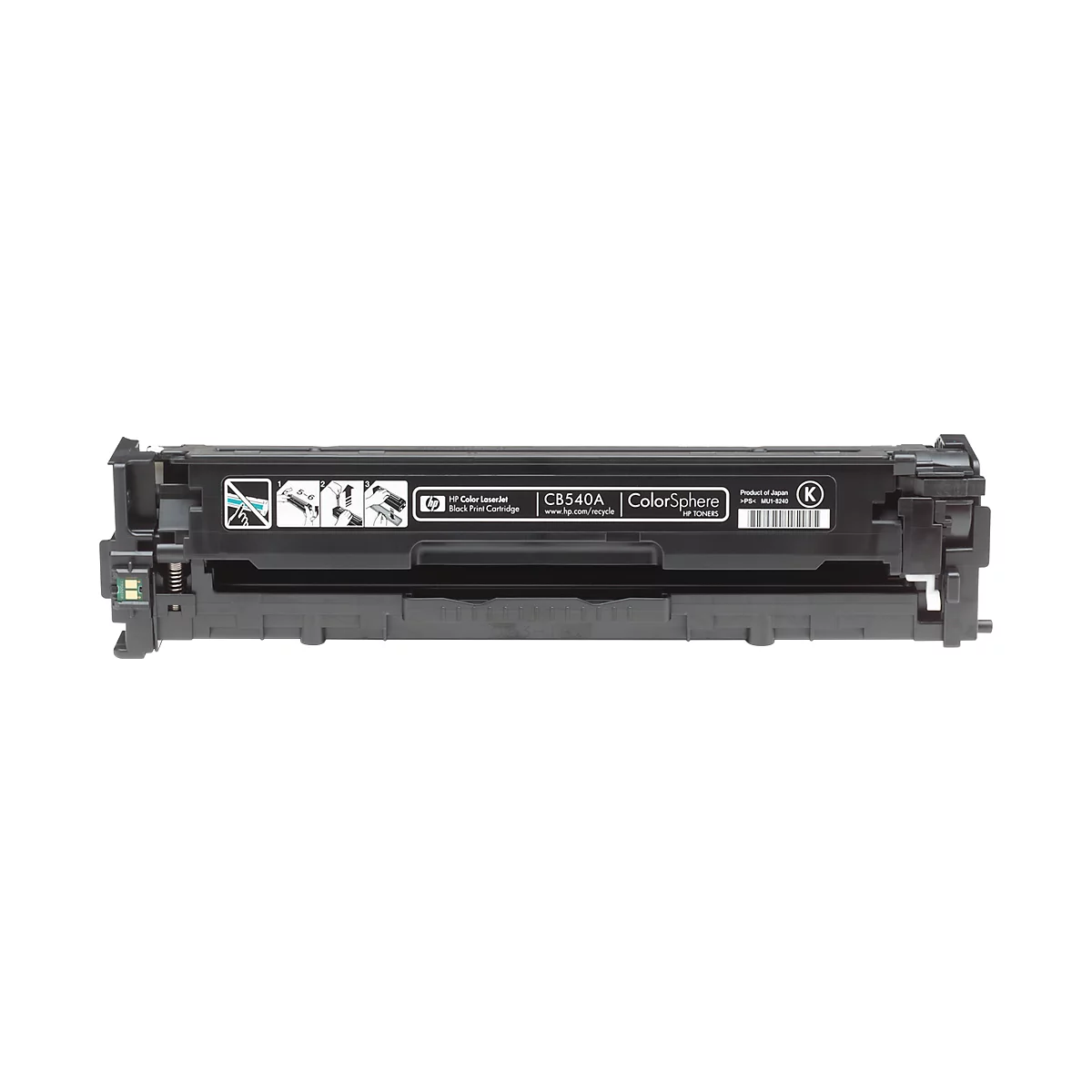 Cartouche d'impression Color LaserJet CB540A HP, noir