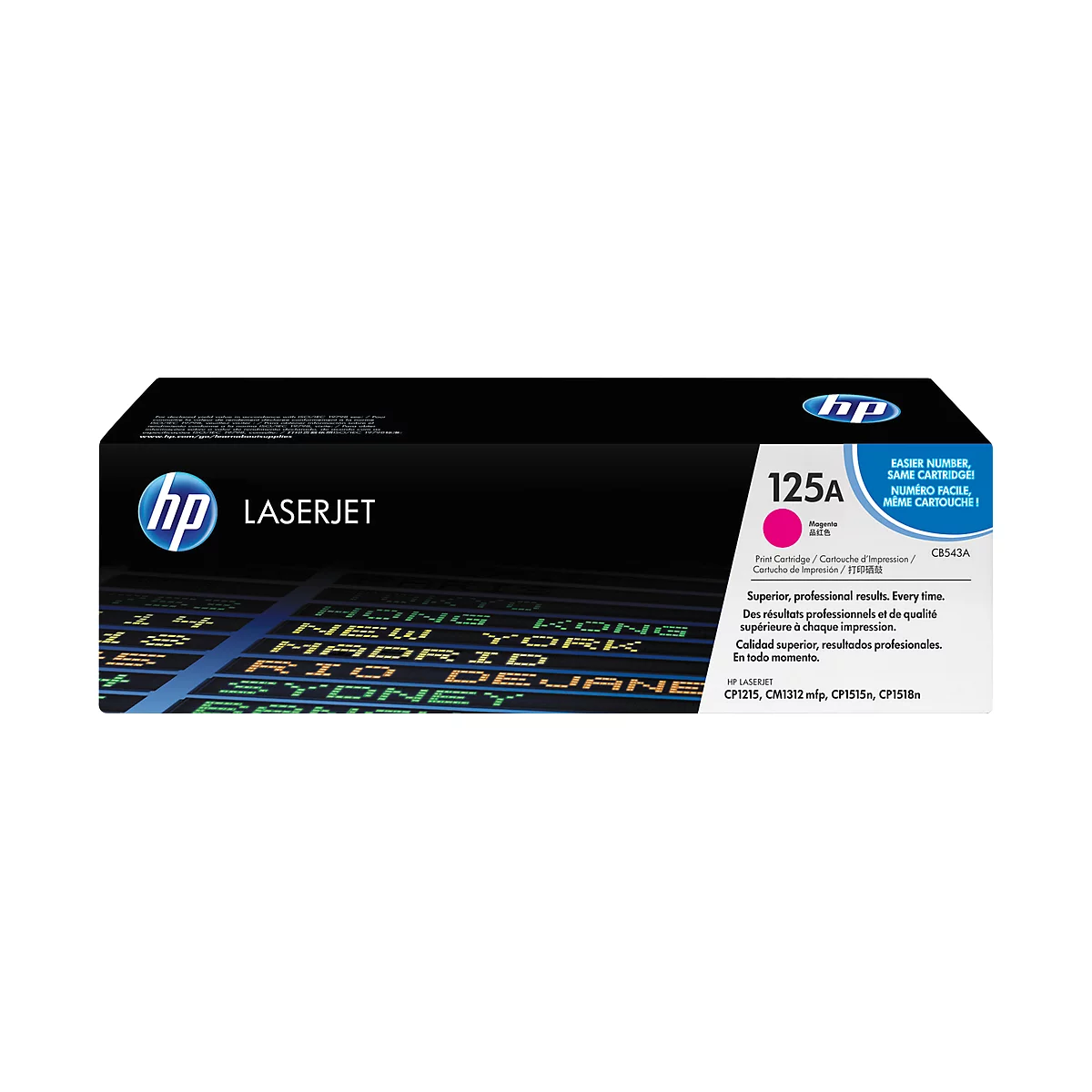 Cartouche d'impression Color LaserJet CB543A HP, magenta