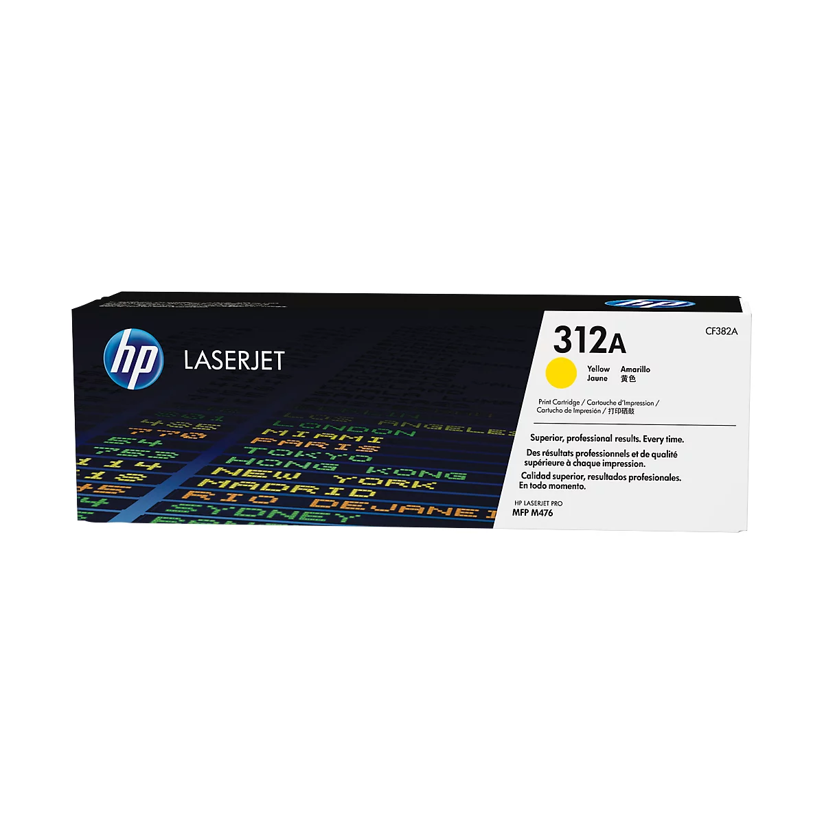 Cartouche d'impression Color LaserJet CF383A (n° 312A) HP, jaune