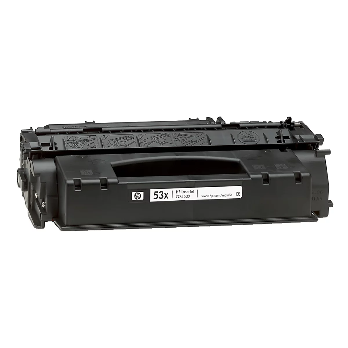 Cartouche d'impression LaserJet Q7553X HP, noir