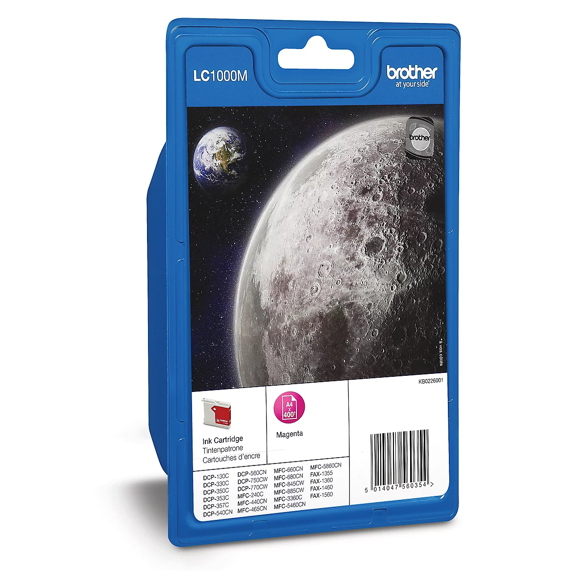 Cartouche d'imprimante LC-1000M Brother, magenta