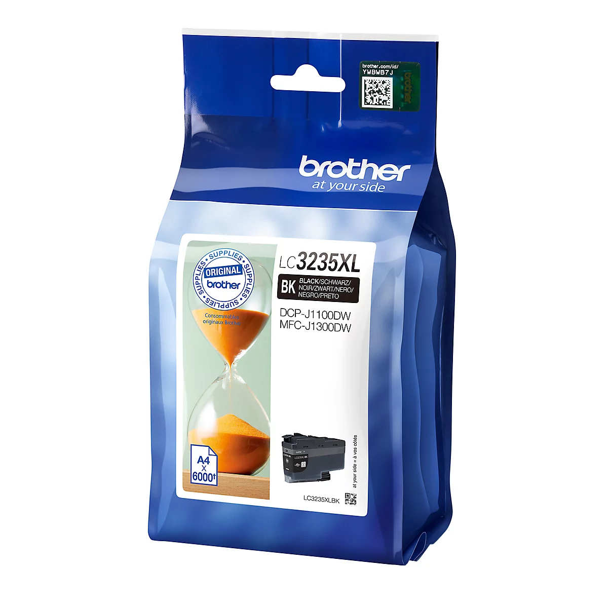 Cartouche d'imprimante LC-3235XLBK Brother, noir, 6000 pages