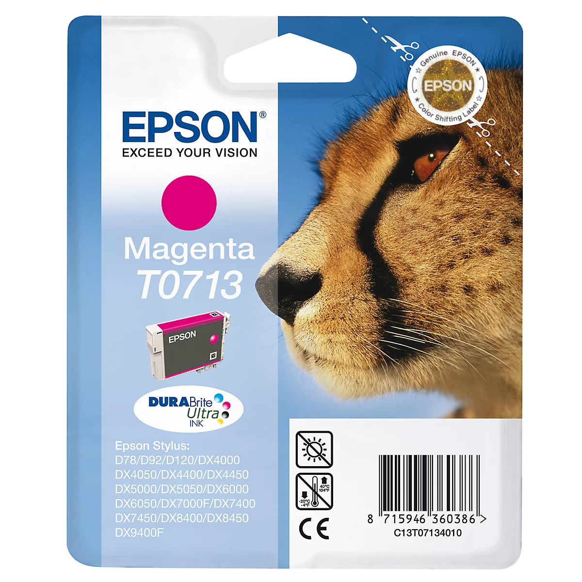 Cartouche d'imprimante magenta T07134012 Epson