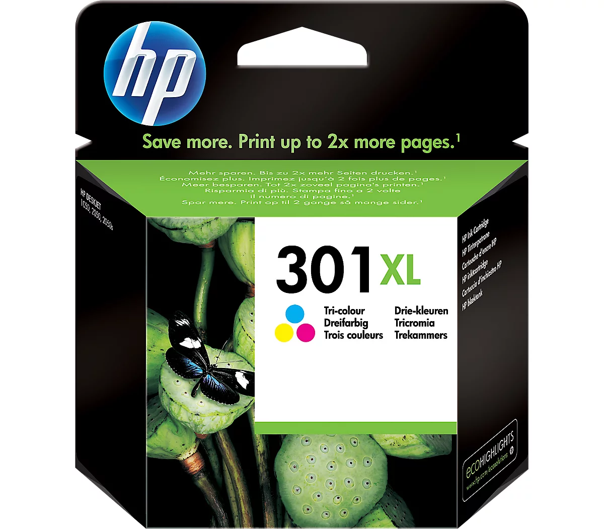 Cartouche d'encre HP 963XL Noir et couleur, Lot de 4 cartouches  compatibles. Remplace la série HP 963XL GRANDE CAPACITE