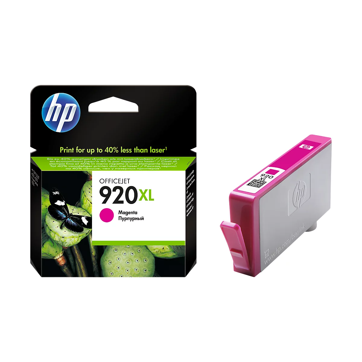 Cartouche d'imprimante n° 920XL magenta (CD973AE) HP