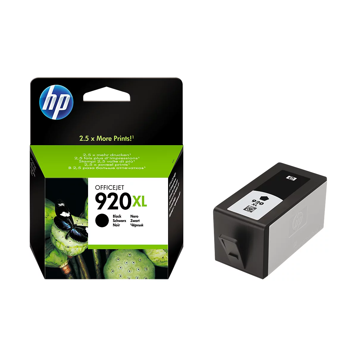 Cartouche d'imprimante n° 920XL noir (CD975AE) HP