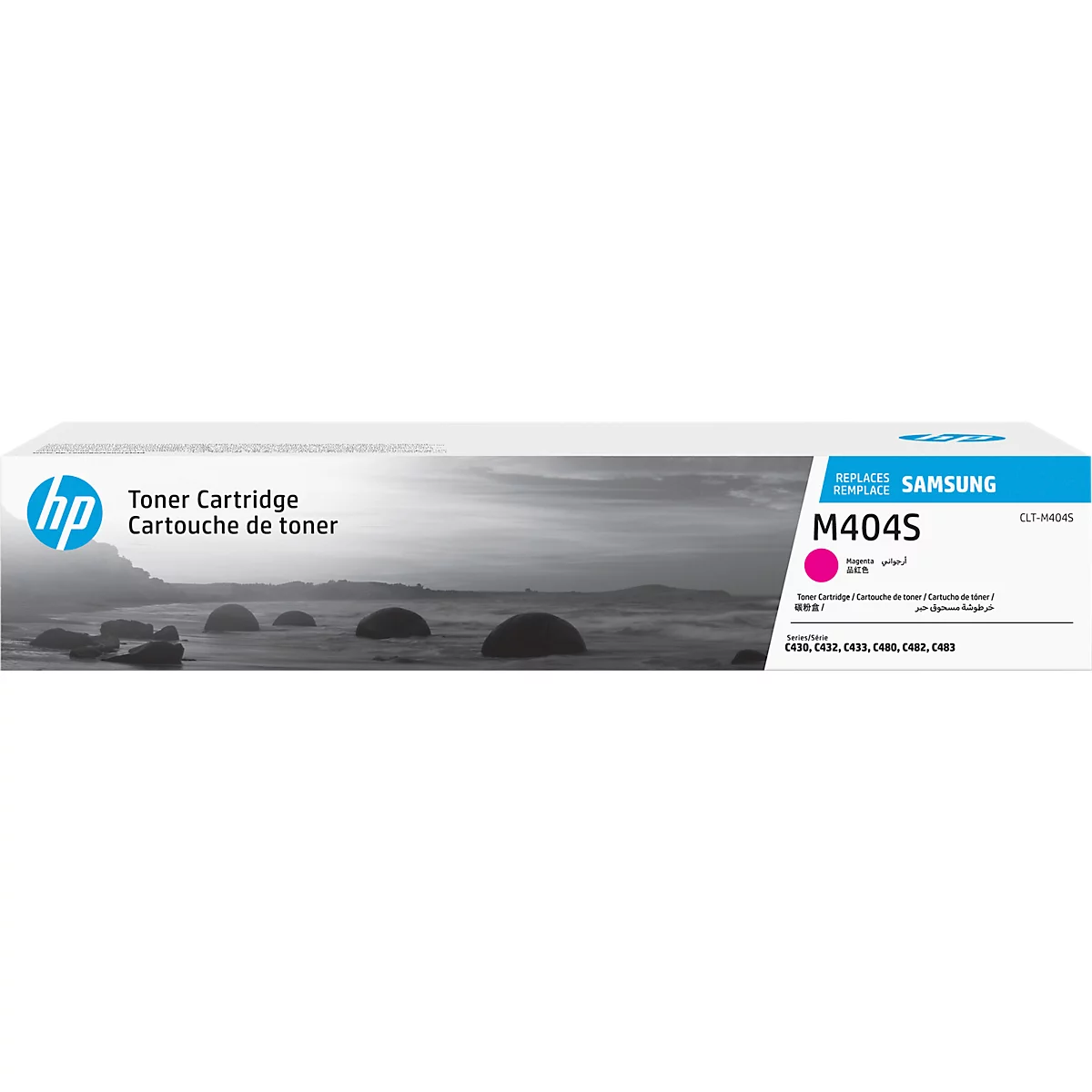 Cartouche de toner CLT-M404S Samsung, magenta