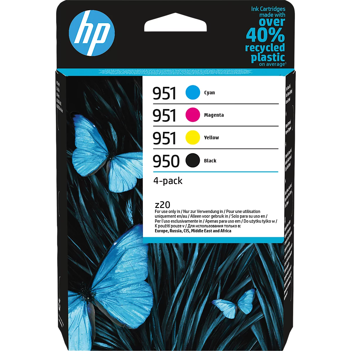 Acheter Encre multipack HP 950 + 951 CMYK (6ZC65AE)