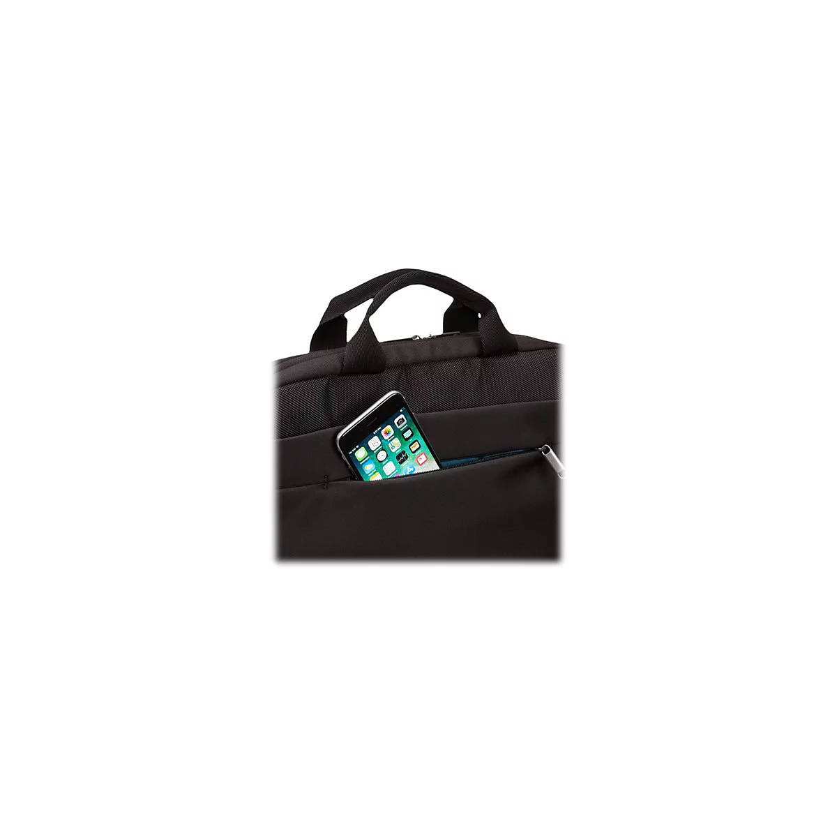 Case Logic Advantage 14' Attaché - Notebook-Tasche - 35.6 cm (14') - Schwarz