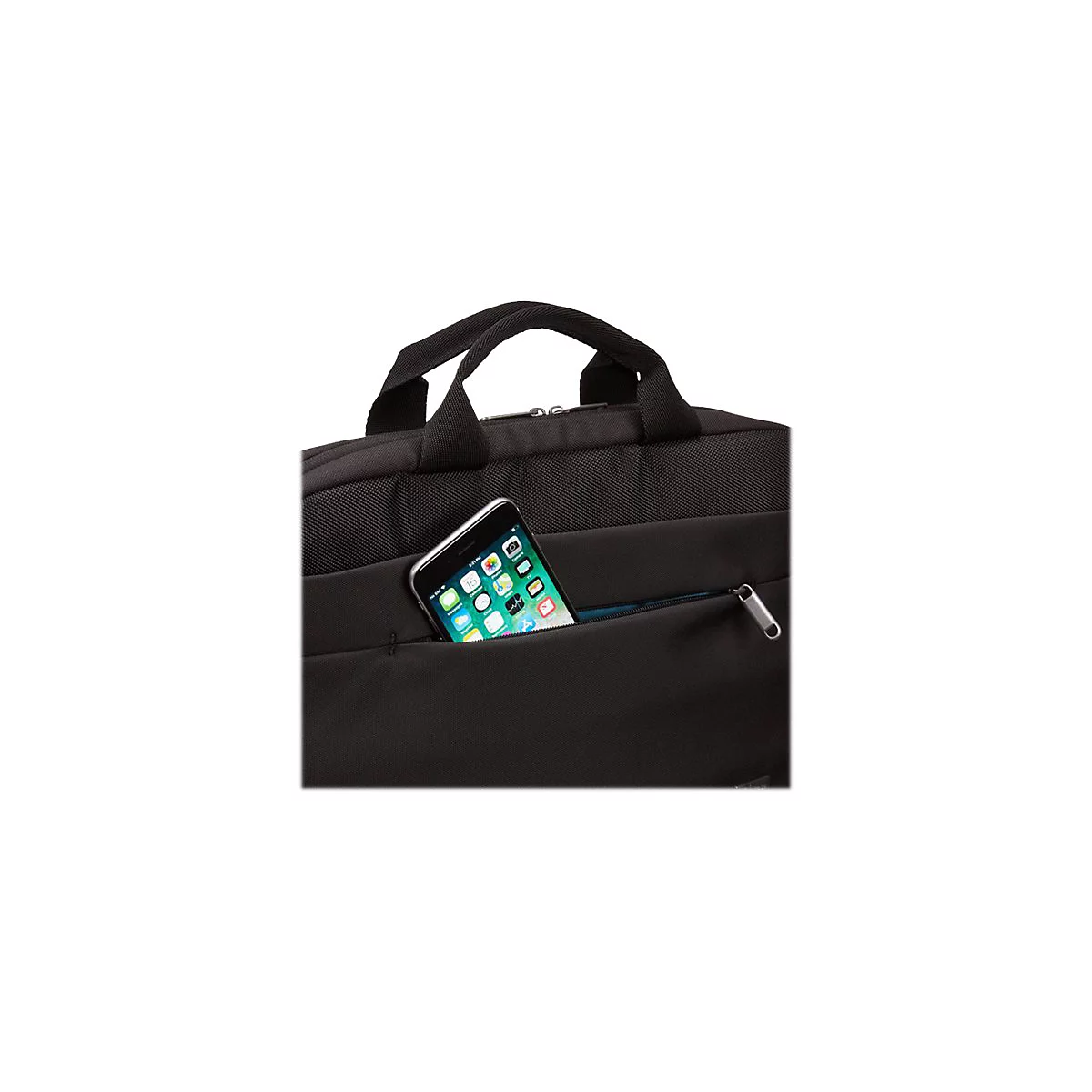 Case Logic Advantage 14' Attaché - Notebook-Tasche - 35.6 cm (14') - Schwarz