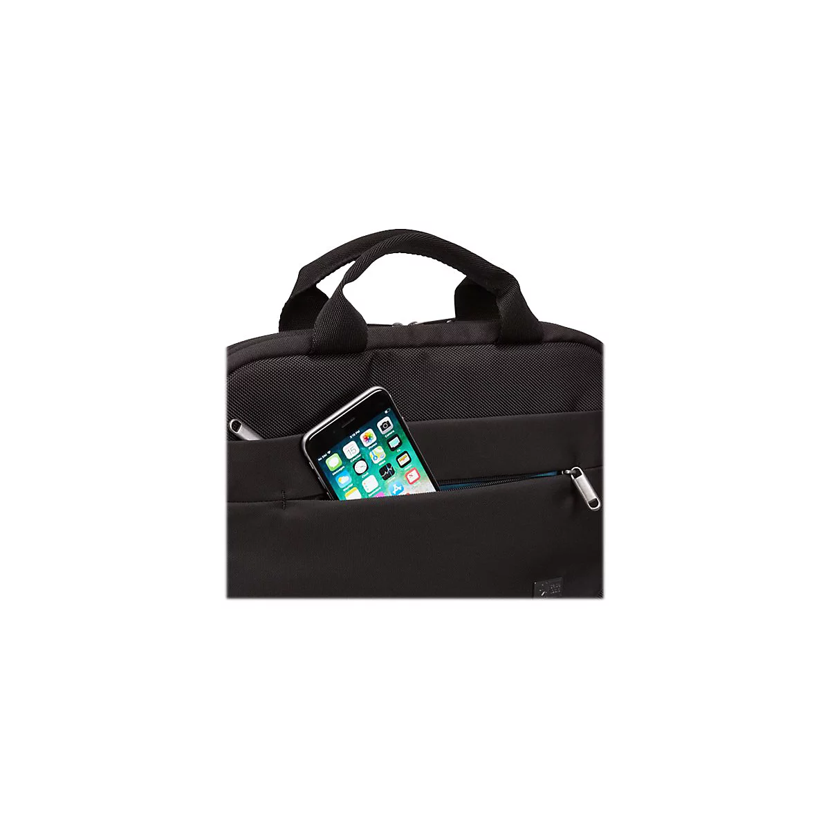 Case Logic Advantage Attaché - Notebook-Tasche - 29.5 cm - 10.1' - 12' - Schwarz