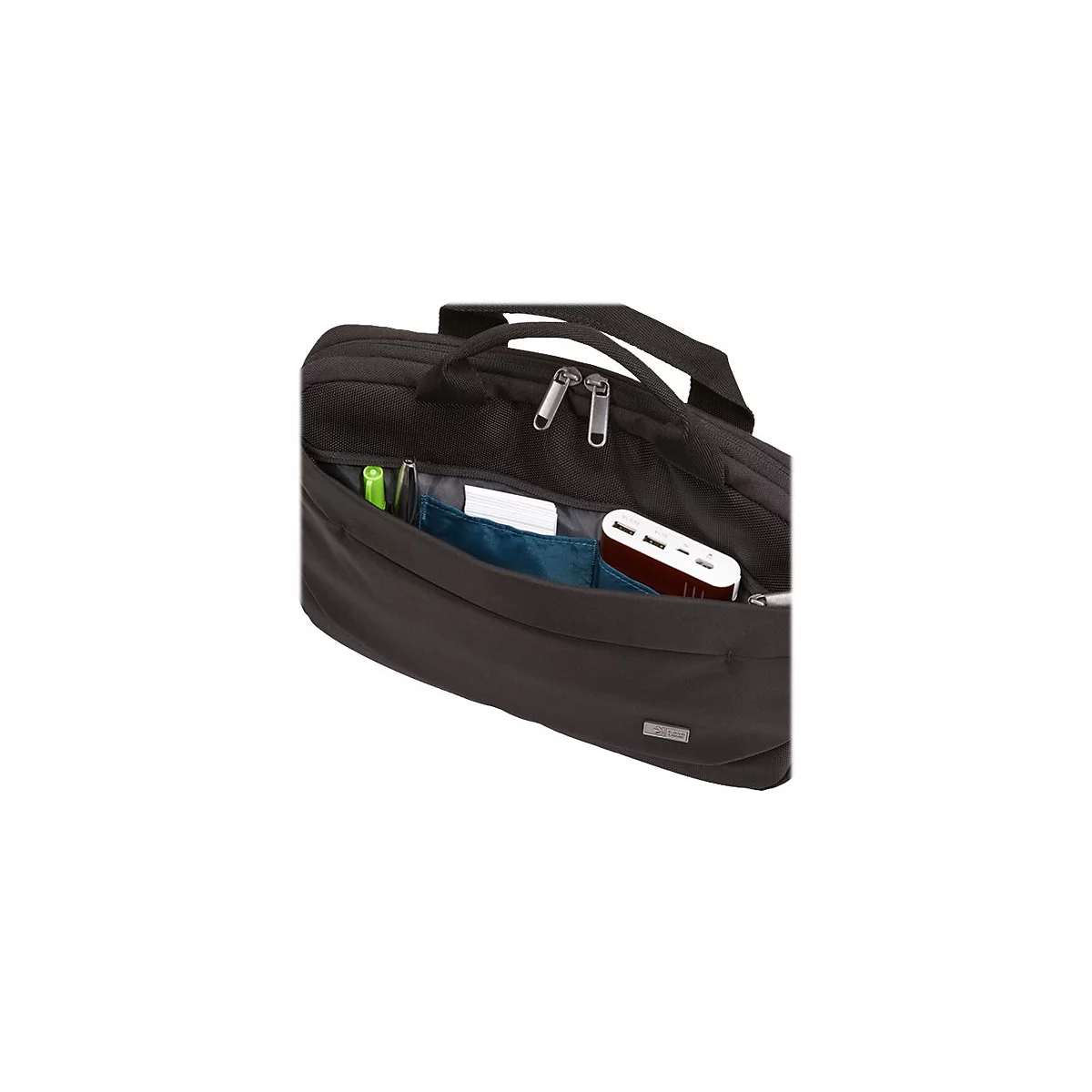 Case Logic Advantage Attaché - Notebook-Tasche - 29.5 cm - 10.1' - 12' - Schwarz