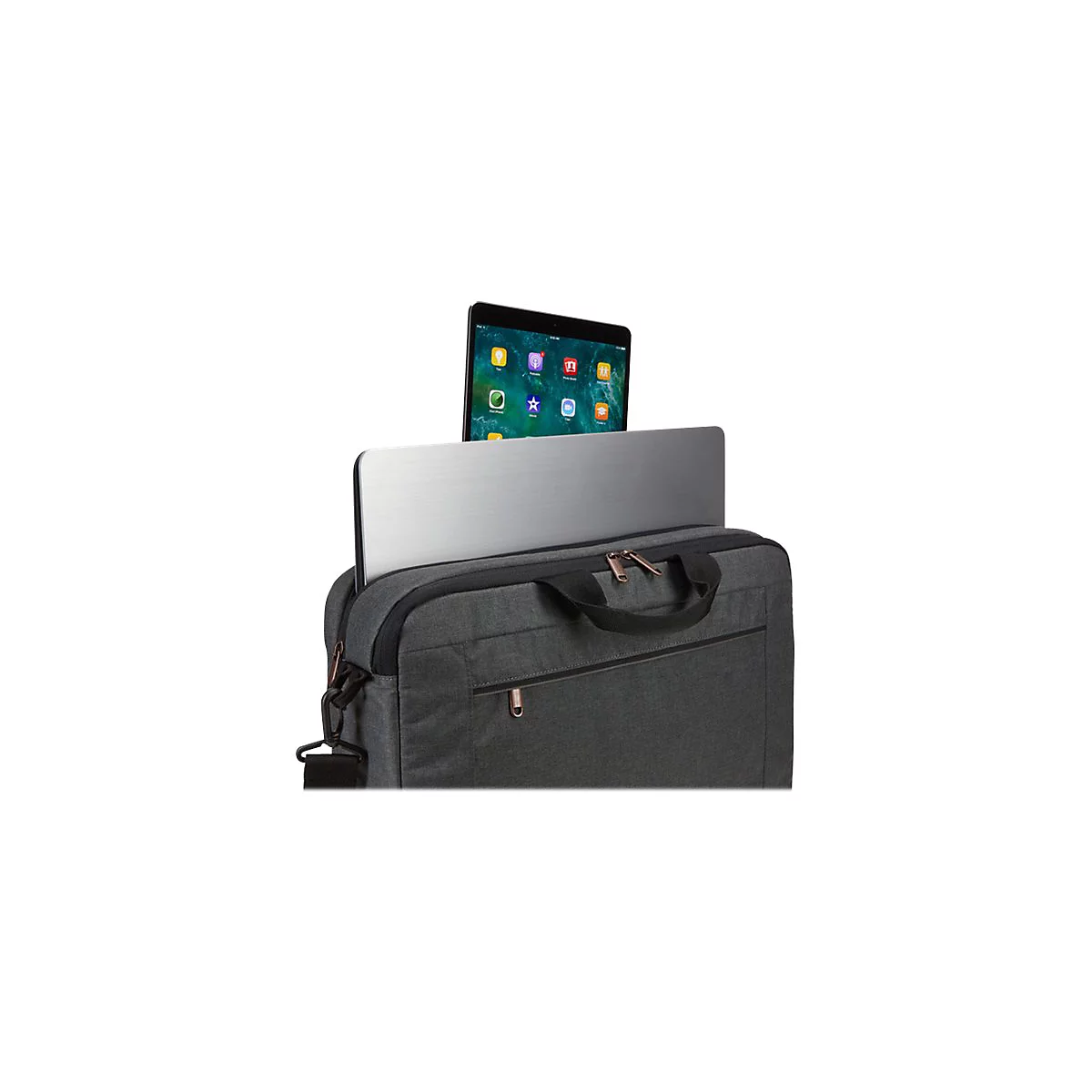 Case Logic ERA ERALB-116 - Notebook-Tasche - 39.6 cm (15.6') - Schwarz, Obsidian