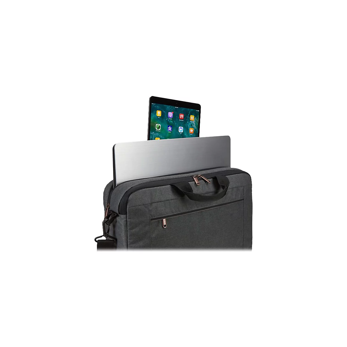 Case Logic ERA ERALB-116 - Notebook-Tasche - 39.6 cm (15.6') - Schwarz, Obsidian