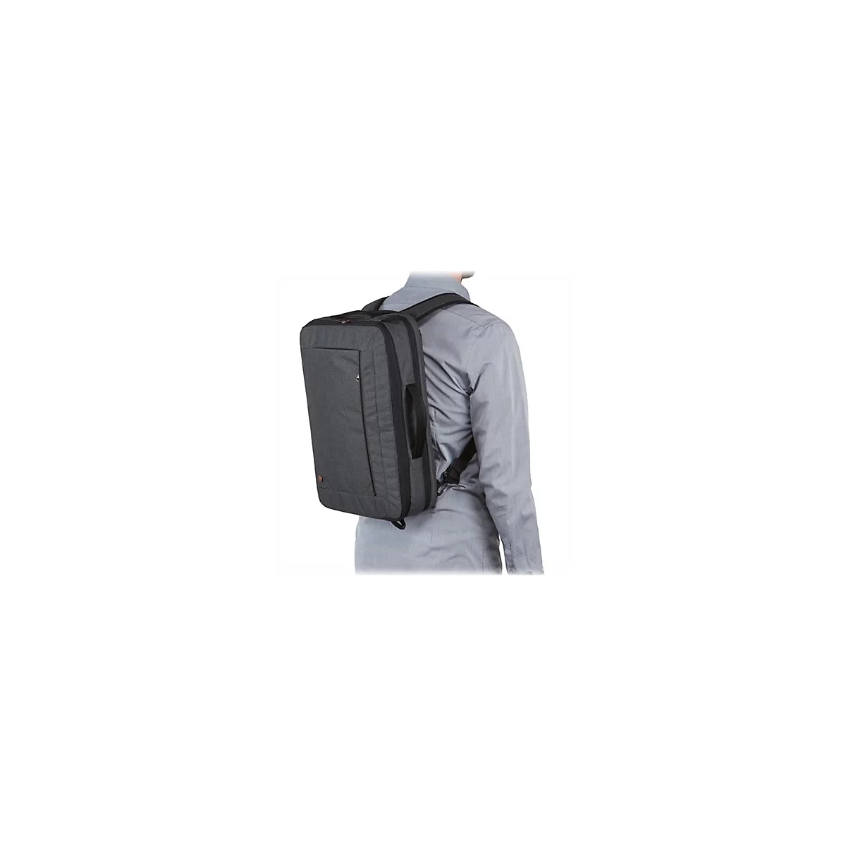 Case Logic ERA Hybrid - Notebook-Schultertasche - 39.6 cm (15.6') - Schwarz