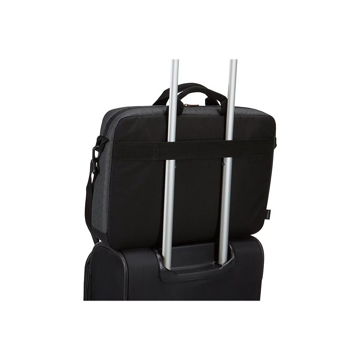Case Logic ERA Laptop Attaché - Notebook-Schultertasche - 39.6 cm (15.6') - Obsidian
