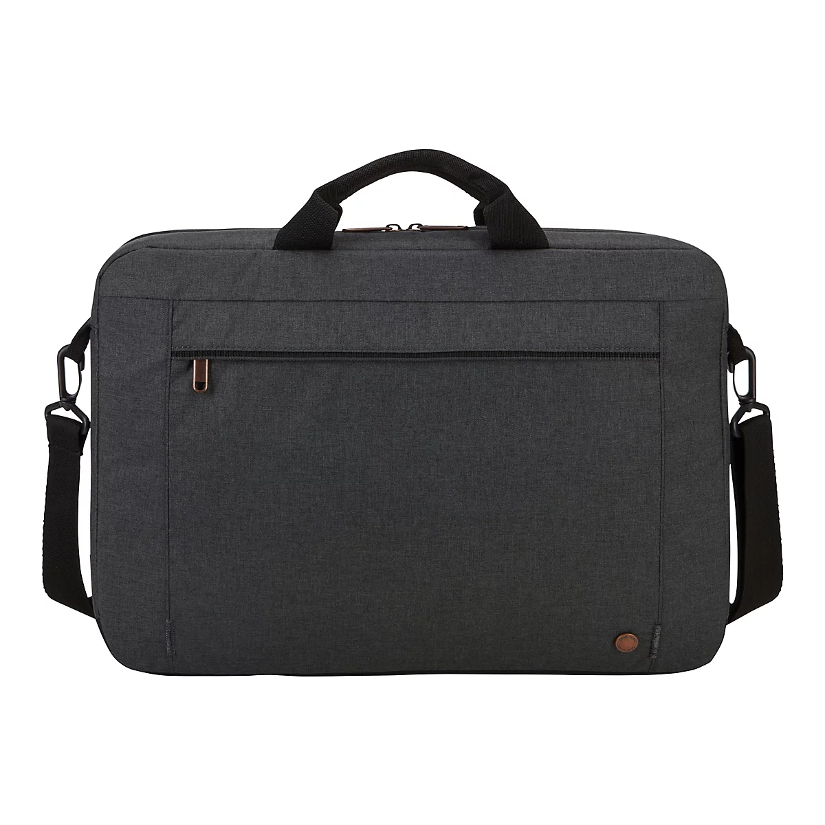 Case Logic ERA Laptop Attaché - Notebook-Schultertasche - 39.6 cm (15.6') - Obsidian
