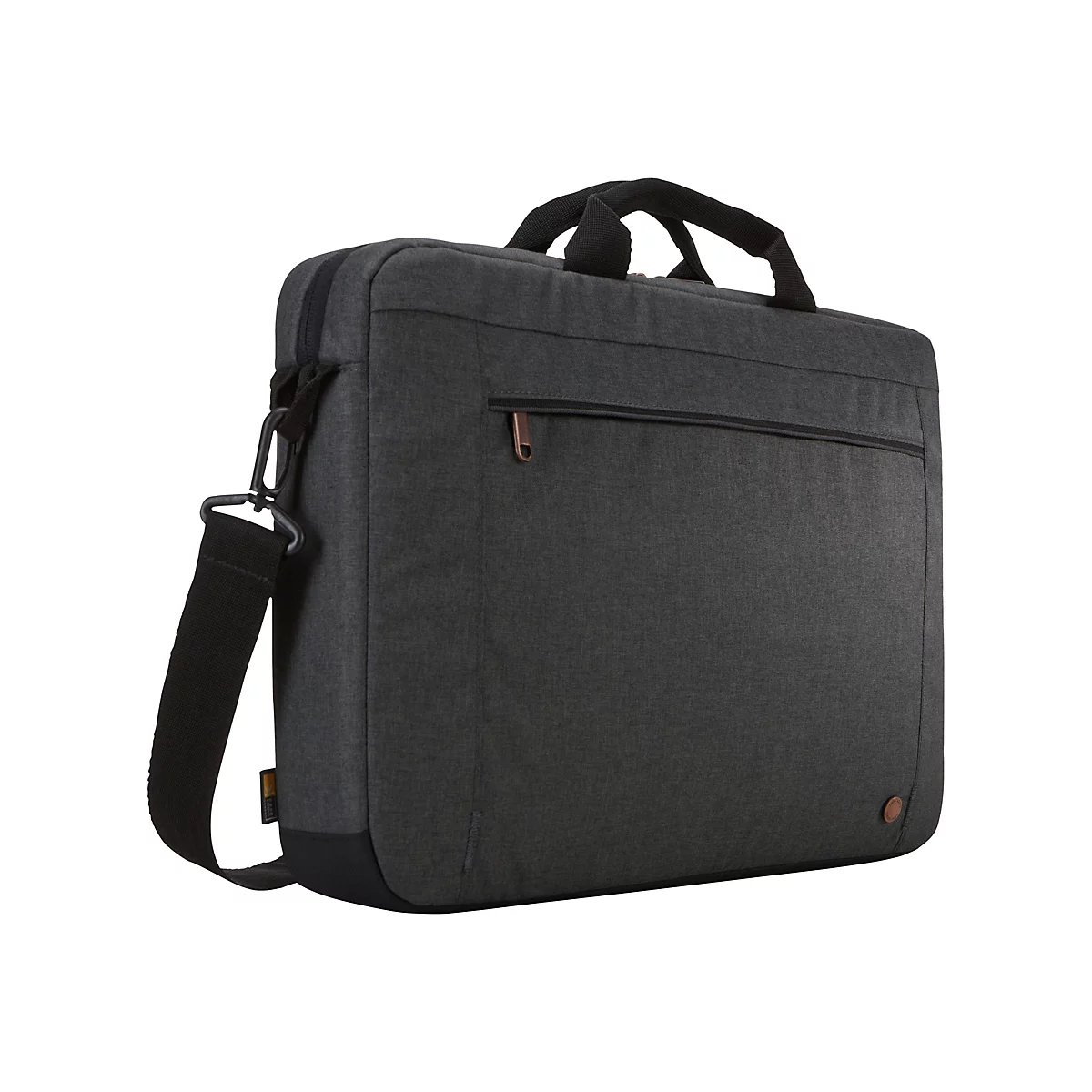Case Logic ERA Laptop Attaché - Notebook-Schultertasche - 39.6 cm (15.6') - Obsidian