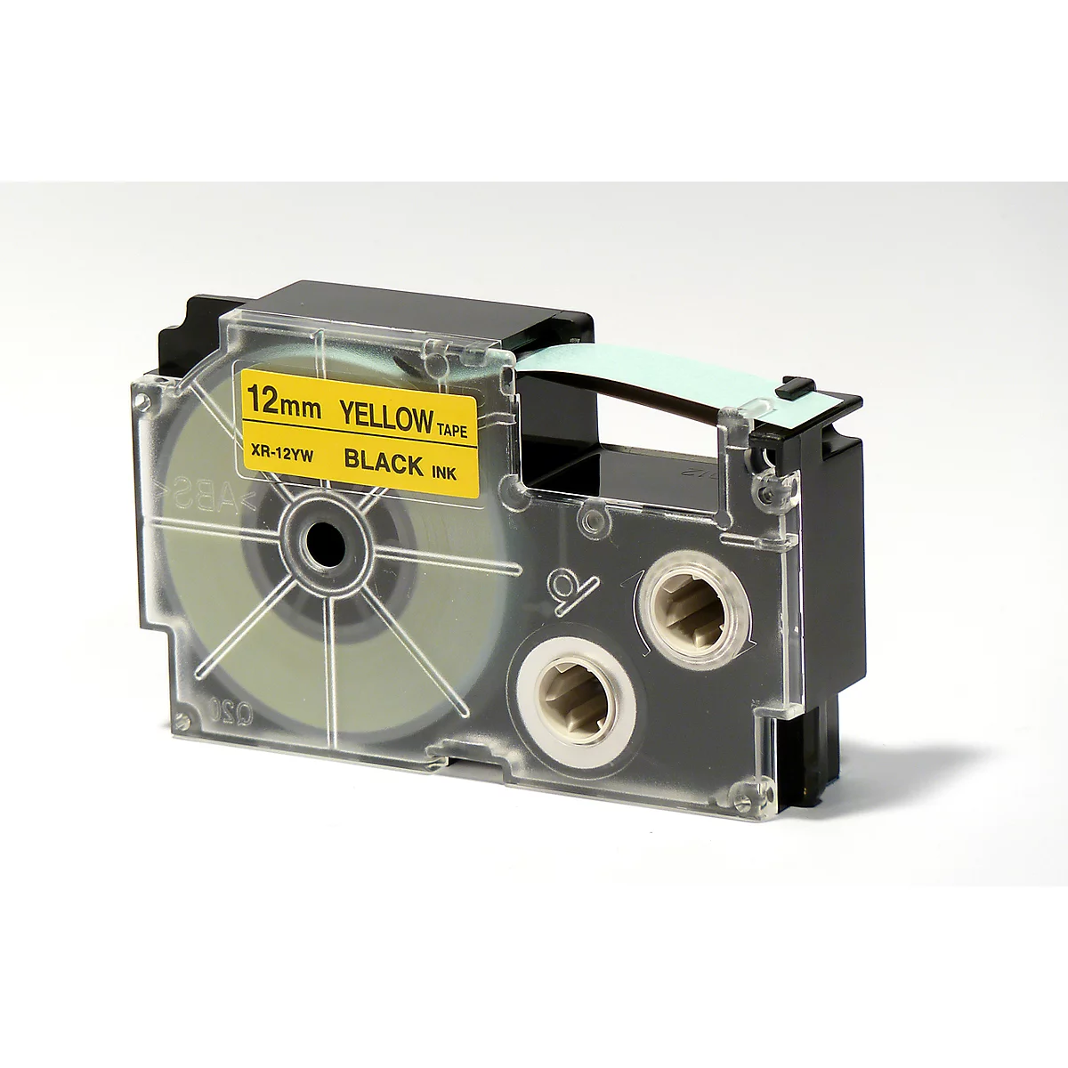 CASIO® labeltape XR-12YW1, 12 mm breed, geel