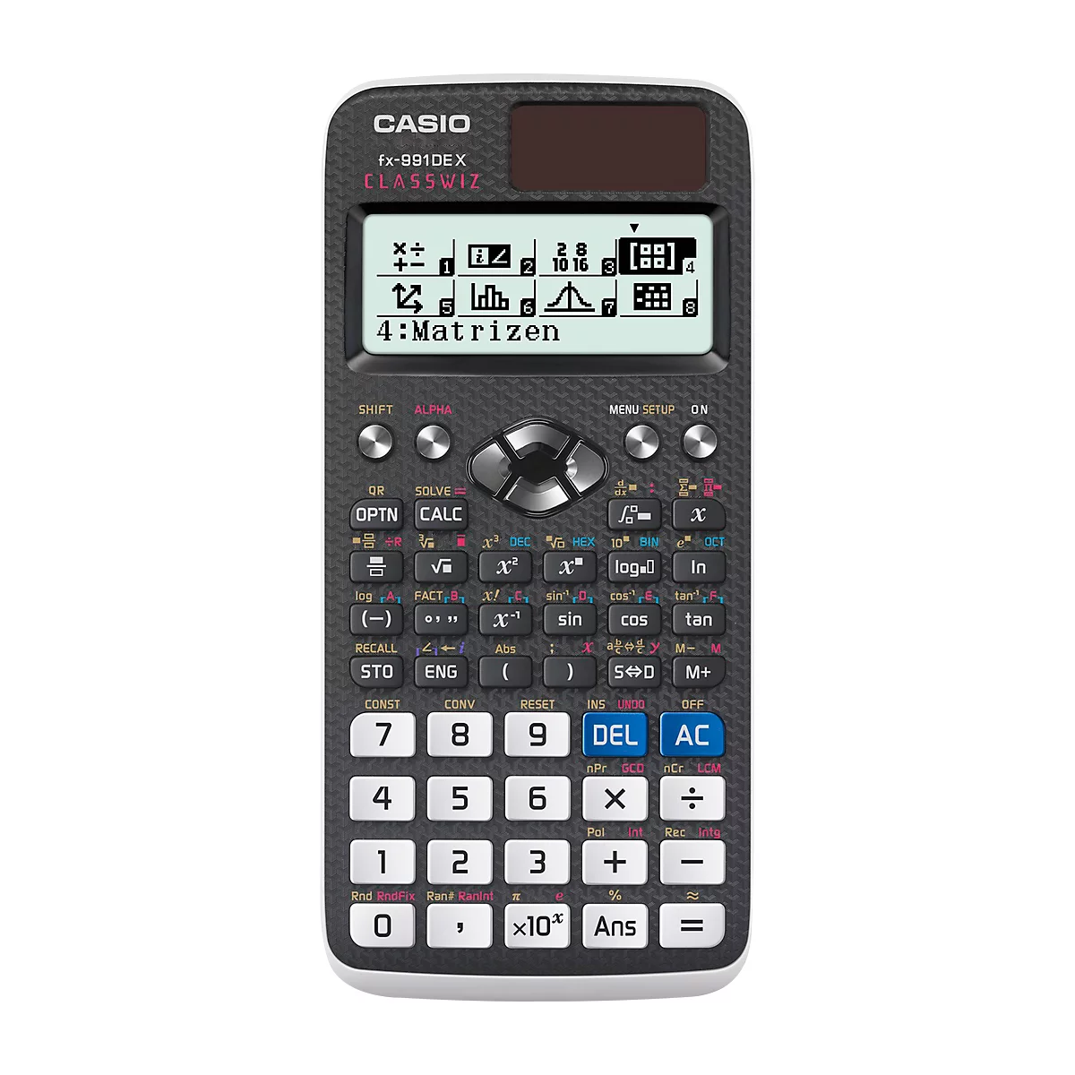 Casio Technisch-Wissenschaftlicher Rechner FX-991DE X, mit hochauflösendem LC-Display
